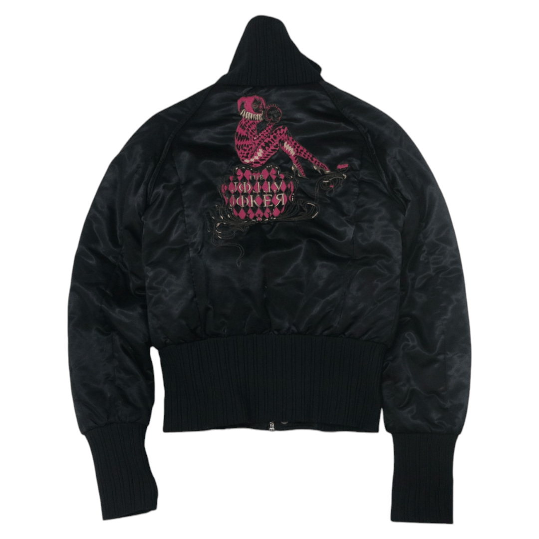 Diesel DIESEL Joker Embroidered Cropped Jacket Size XS / US 0-2 / IT 36-38 - 1 Thumbnail