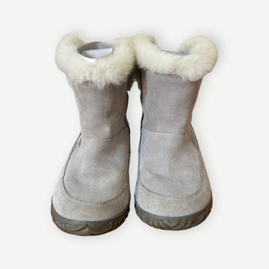 SOREL Sorel Out N About Bootie Gray Suede Shearling 6 Ankle Fall C Size US 6 / IT 36 - 6 Thumbnail
