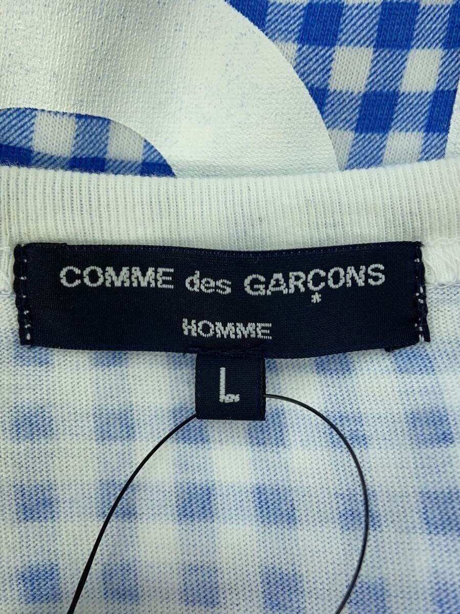 Comme des Garcons Gingham Check Logo Tee Size US L / EU 52-54 / 3 - 3 Thumbnail