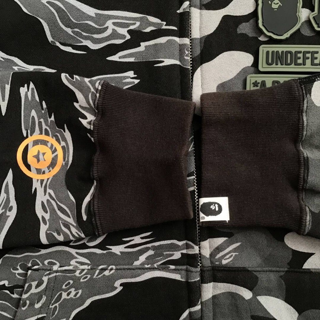Bape × Undefeated BAPE × Undefeated Tiger Shark full zip Hoodie a bathing ape Size US XL / EU 56 / 4 - 6 Thumbnail