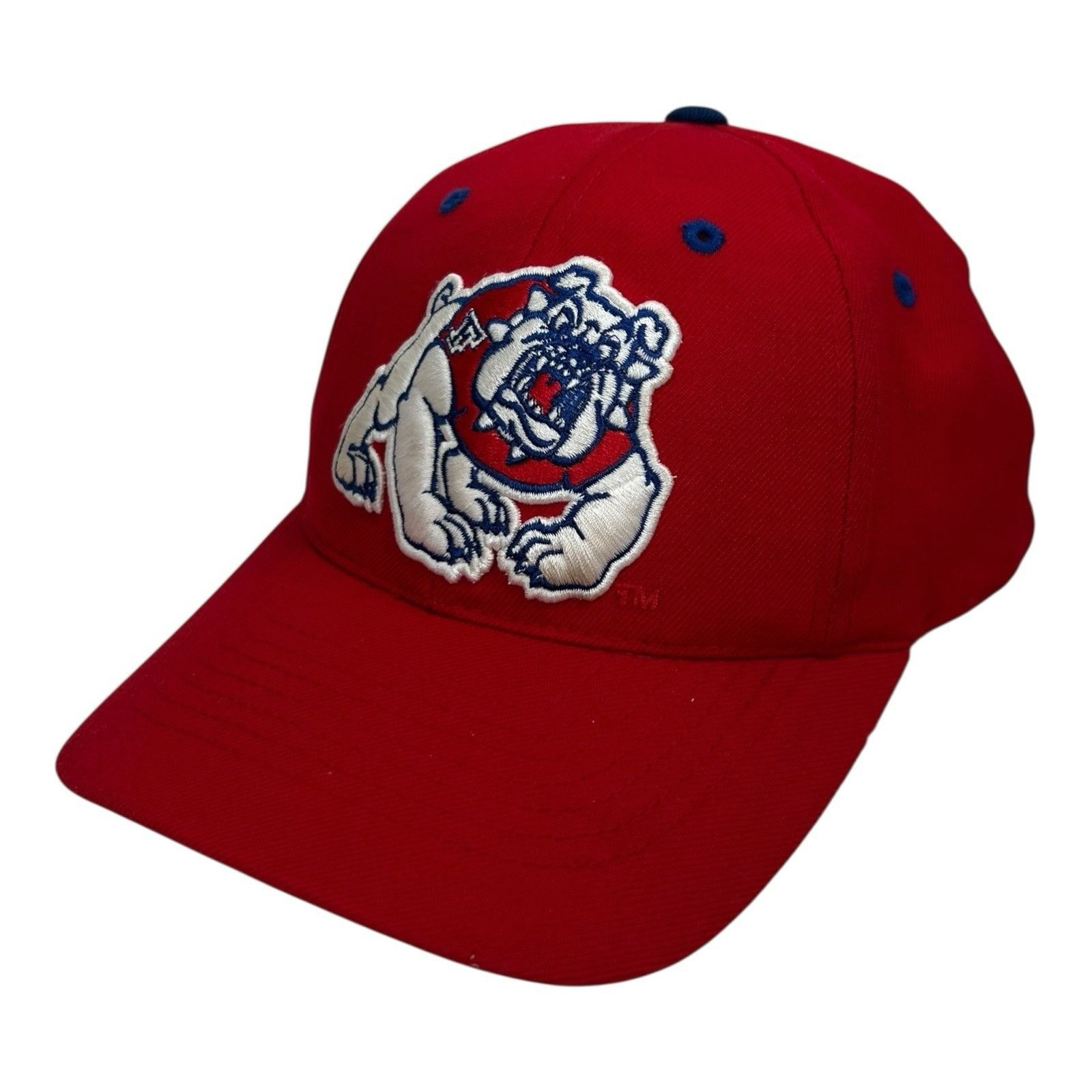 Top Of The World Vintage Fresno State Bulldogs Fitted Hat Size 7 Top Of The W Size ONE SIZE - 1 Thumbnail
