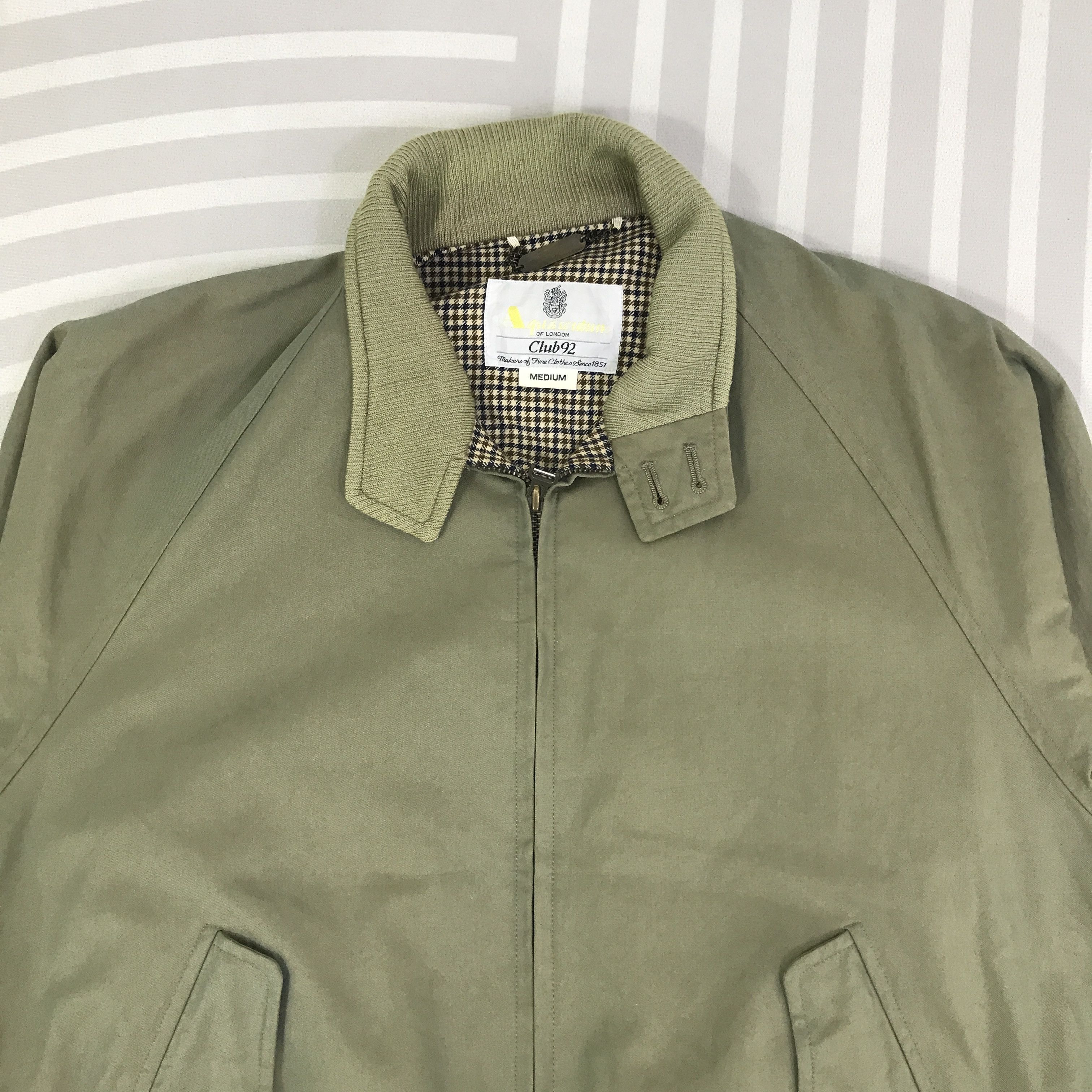 Aquascutum Vintage Aquascutum tartan design Jacket K70B21 Size US M / EU 48-50 / 2 - 4 Thumbnail