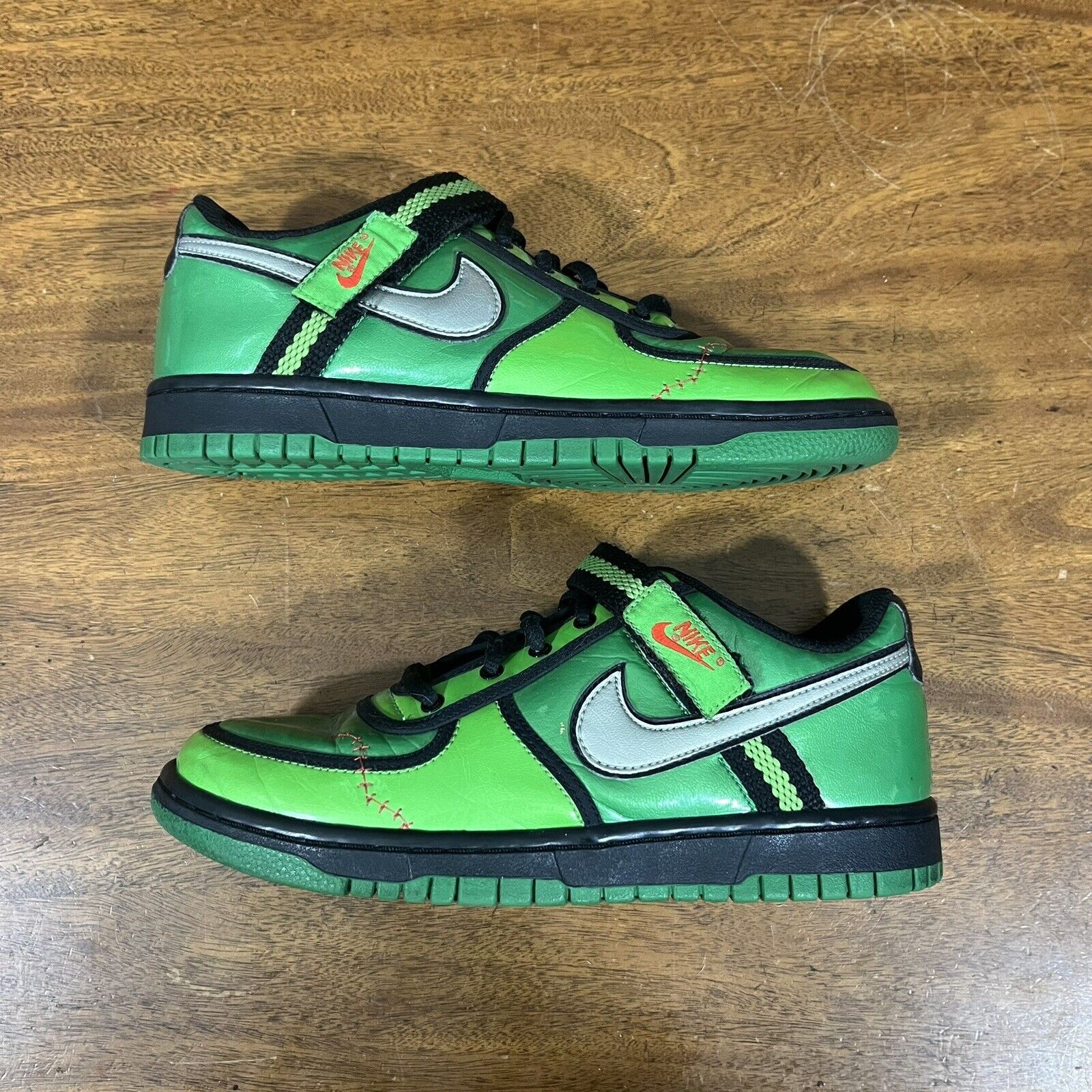 Nike Size 6Y - 2006 Nike Vandal Low Frankenstein Halloween Dunk Size US 7.5 / IT 37.5 - 2 Thumbnail
