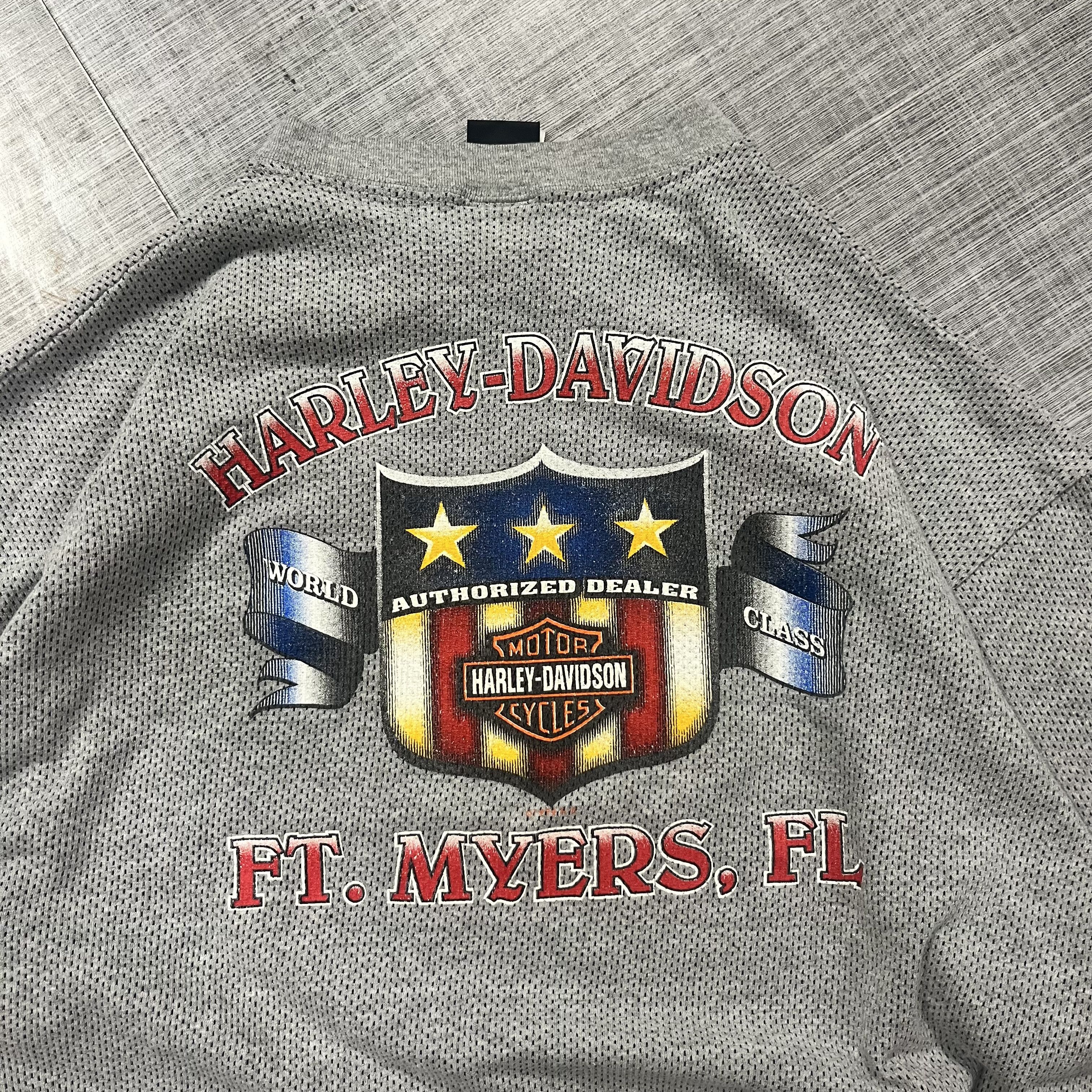 Harley Davidson × Vintage Crazy VTG 90s Harley Davidson Tee Shirt Size US XL / EU 56 / 4 - 5 Thumbnail