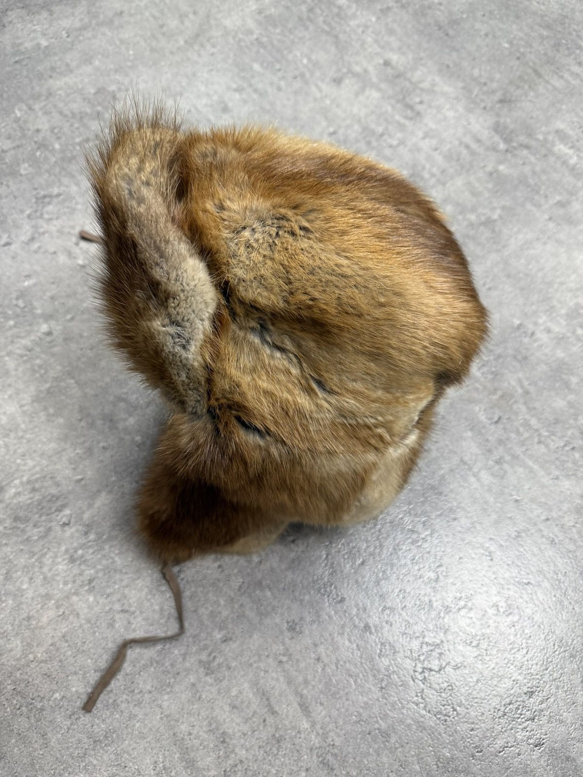 Vintage Vintage Peacock Feather Hat Ushanka Real Fur China Style 90s Size ONE SIZE - 2 Thumbnail