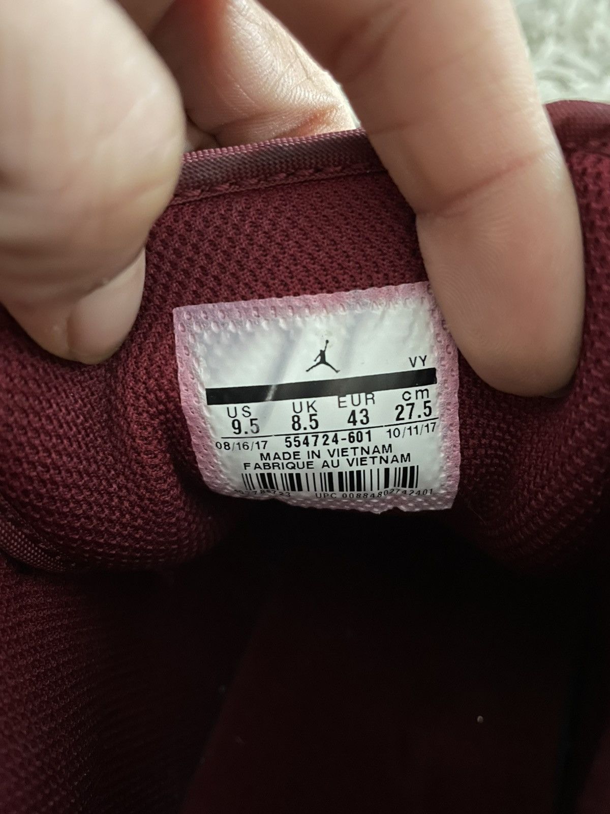 Jordan Brand Jordan 1 Reverse Banned Size US 9.5 / EU 42-43 - 8 Thumbnail