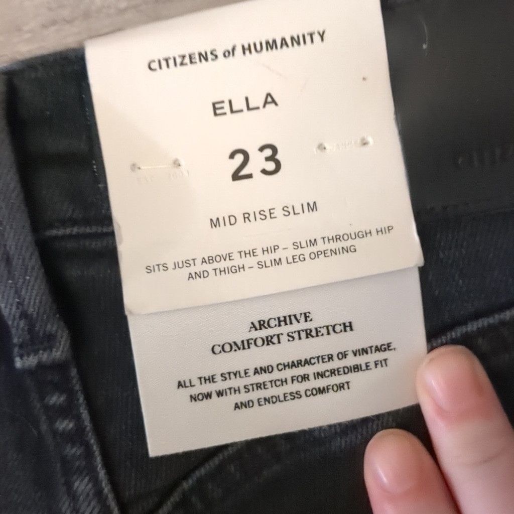 Citizens Of Humanity Citizens of humanity prem vint Ella mid rise slim jeans 23 Size 23" - 10 Thumbnail
