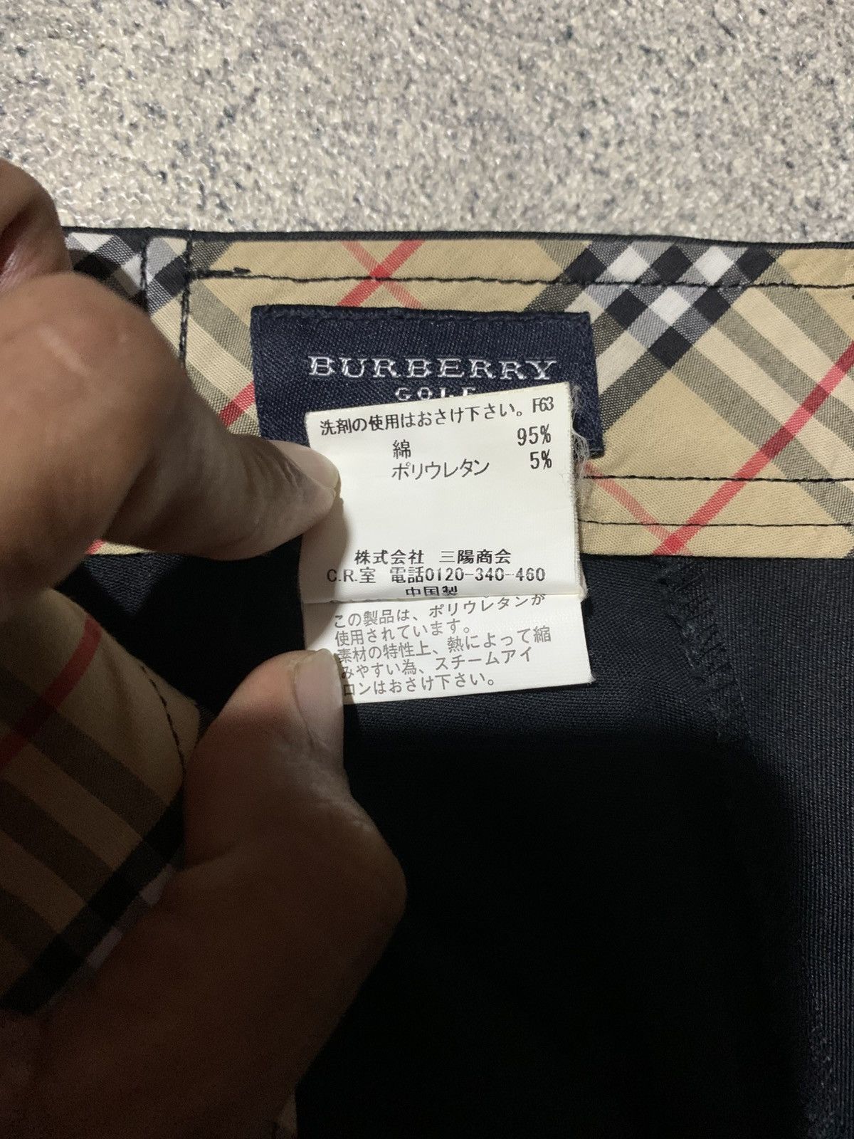 Burberry 🐍 Burberry Golf Casual Pants Size US 30 / EU 46 - 8 Thumbnail