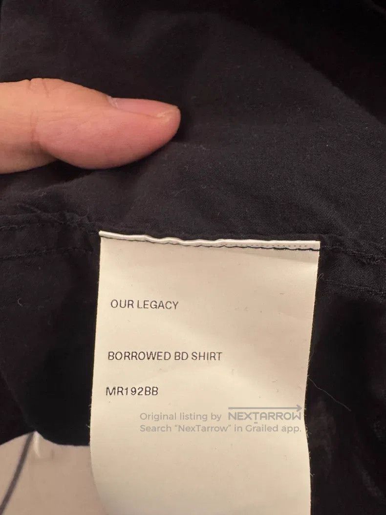 Our Legacy Our Legacy shirt Size US S / EU 44-46 / 1 - 5 Thumbnail