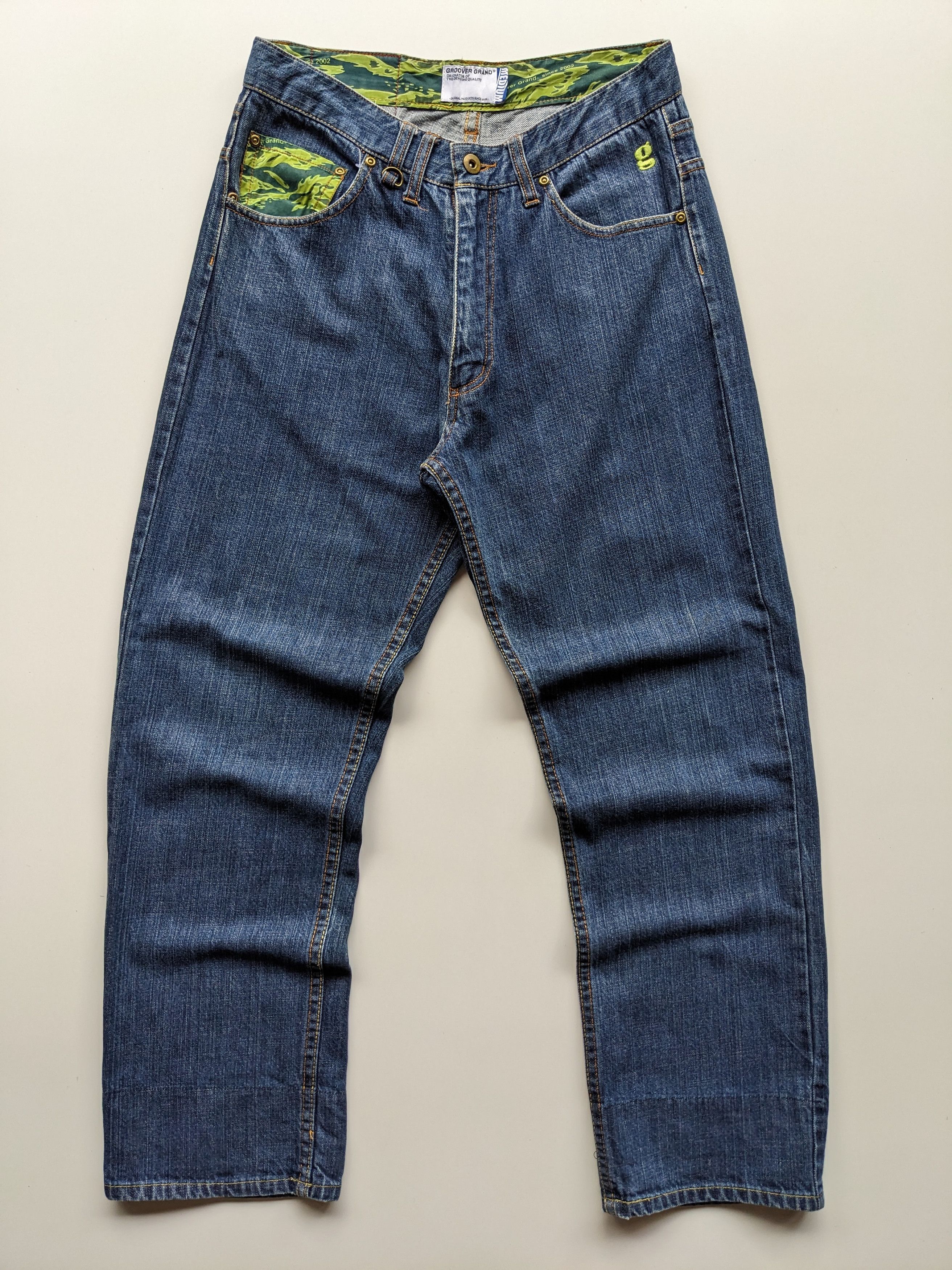 Japanese Brand Japanese brand Groover Grand camo jeans Size US 29 - 2 Thumbnail