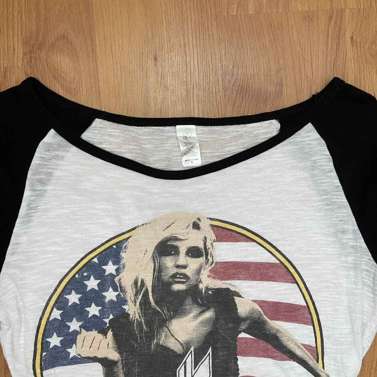 Band Tees Kesha Logo Baseball Shirt Size Women’s Medium Size M / US 6-8 / IT 42-44 - 6 Thumbnail