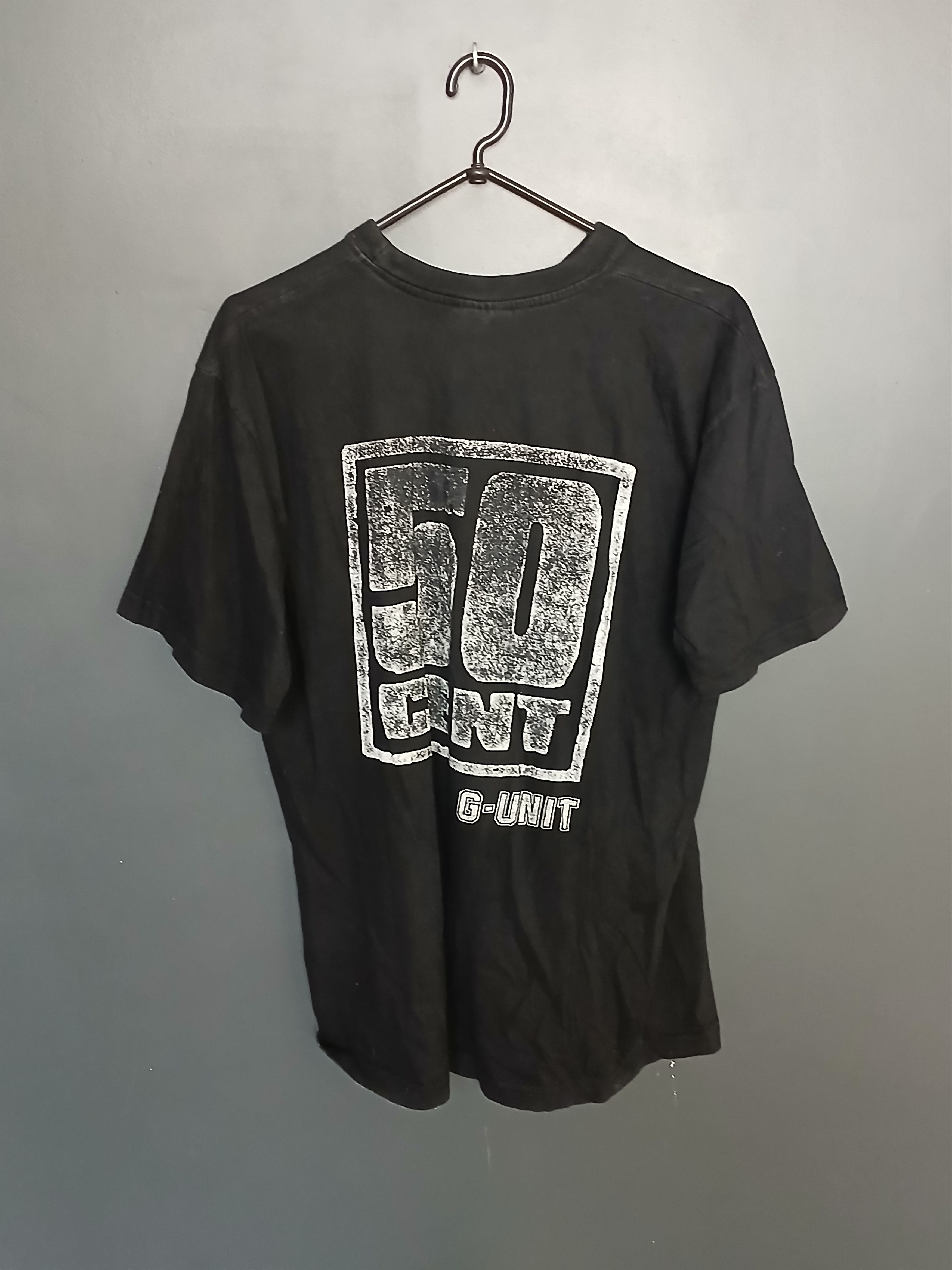 50 Cent × Rap Tees × Vintage Vintage 50 Cent G-Unit T-Shirt Size US XL / EU 56 / 4 - 2 Thumbnail