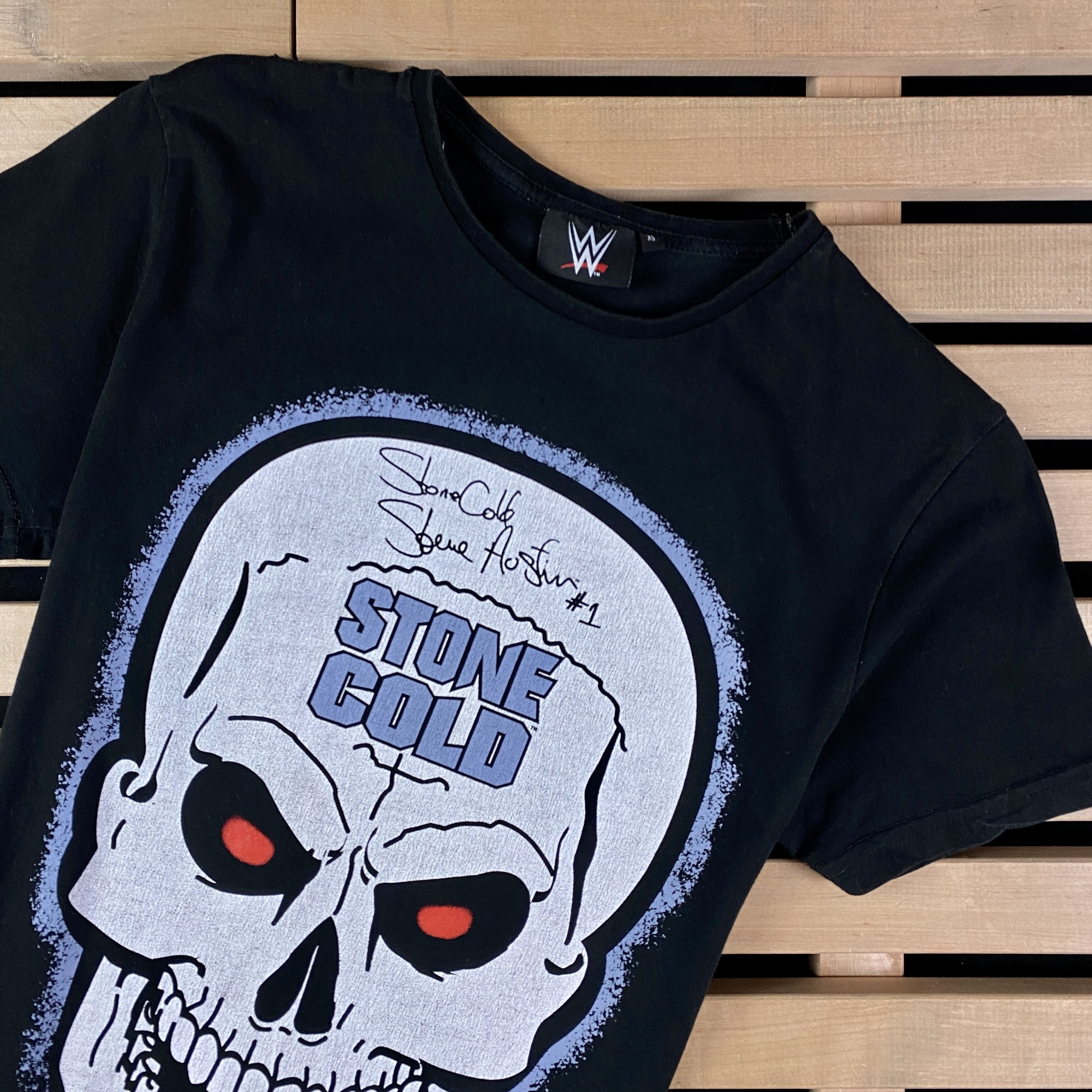 Other Mens T-Shirt Short Sleeve WWE Vintage Stone Cold Size XS Size US XS / EU 42 / 0 - 2 Thumbnail