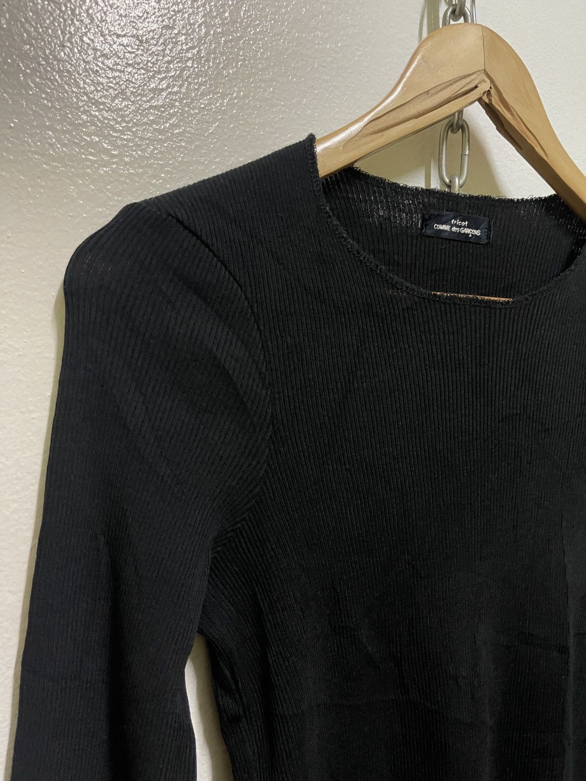 Tricot Comme des Garcons Tricot CDG Wool Long Sleeve AD1993 Size XS / US 0-2 / IT 36-38 - 2 Thumbnail
