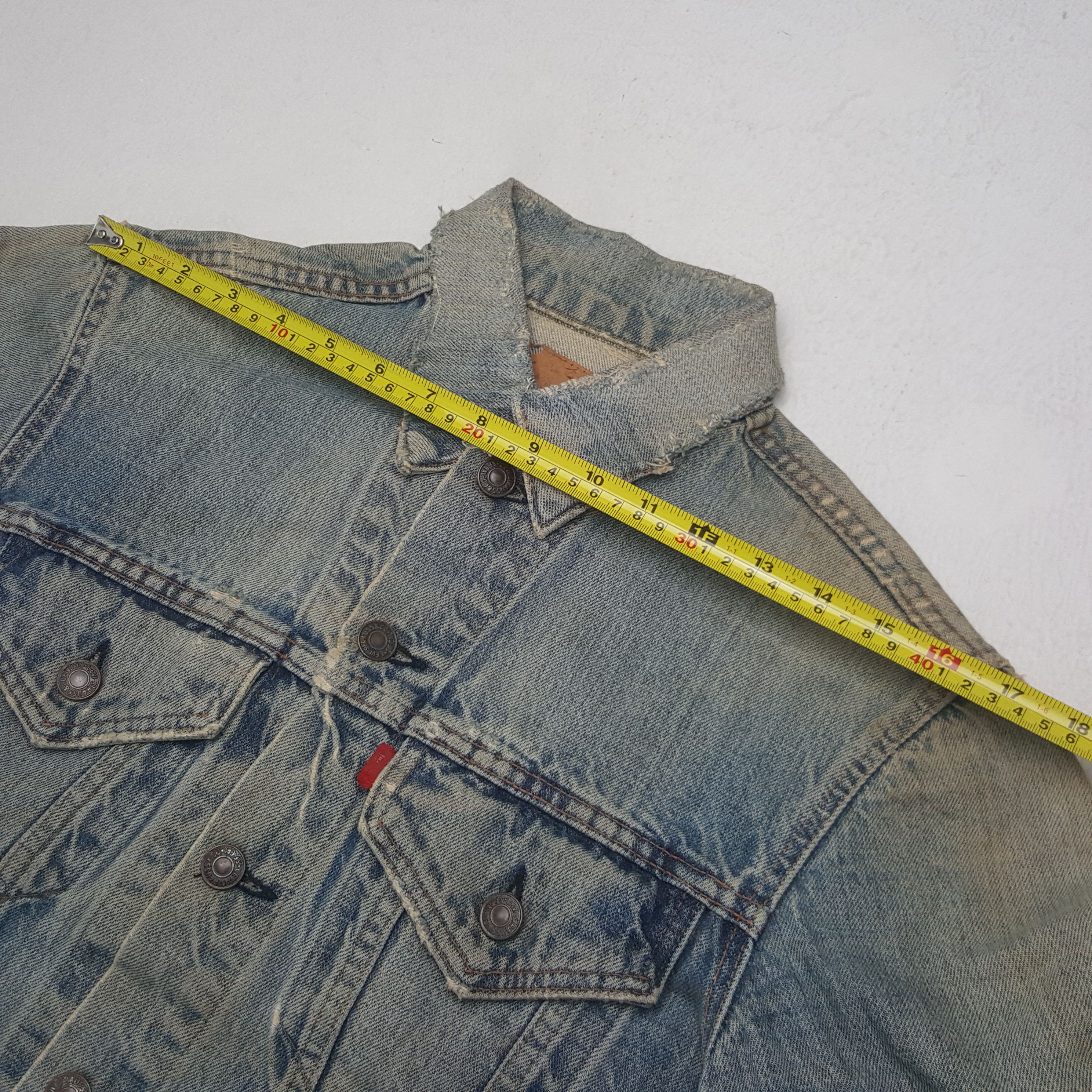 Levi's Vintage Levi's Bikers Denim Jacket Size US XS / EU 42 / 0 - 6 Thumbnail