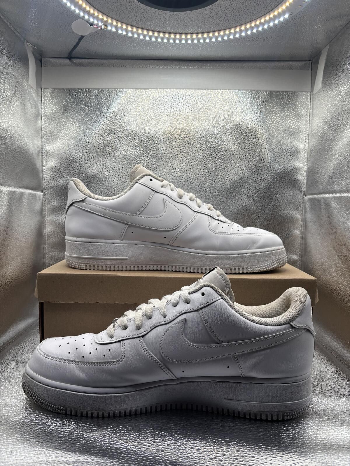 Nike Nike Air Force 1 low flyease white Size US 12 / EU 45 - 5 Thumbnail