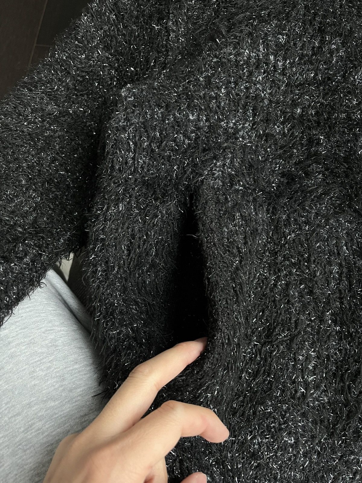 Other Thick knit Cardigan, unisex warm plush knit sweater Size US S / EU 44-46 / 1 - 9 Thumbnail