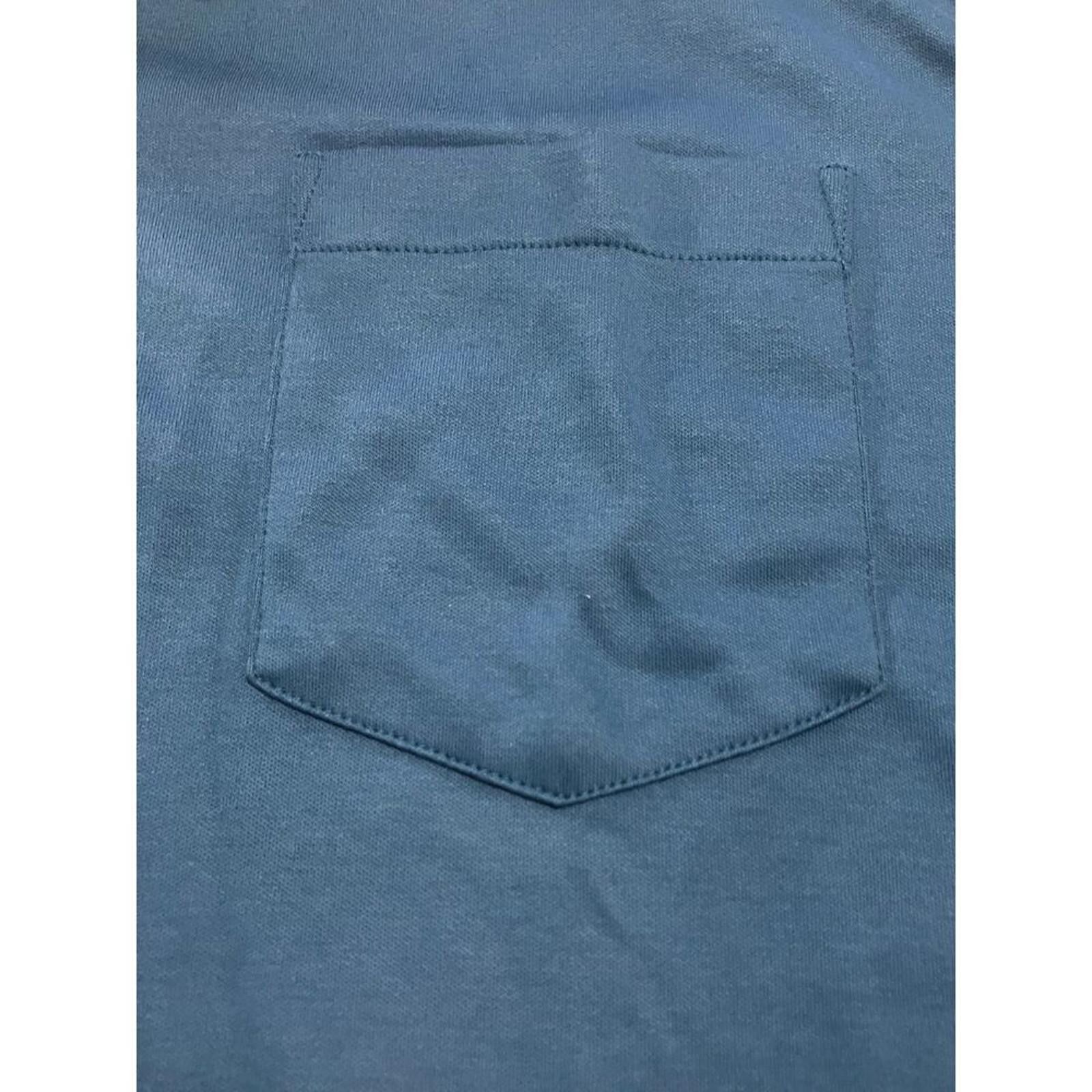 Lands' End Lands’ End Men’s Polo Shirt XL Blue Short Sleeve 100%Cotton Size US XL / EU 56 / 4 - 8 Thumbnail
