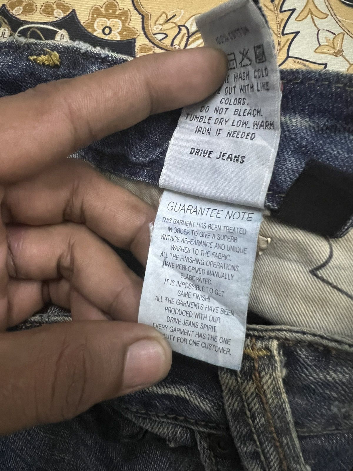 Other FLARED💥DRIVE JEANS DISTRESSED DENIM PANT Size US 28 / EU 44 - 10 Thumbnail