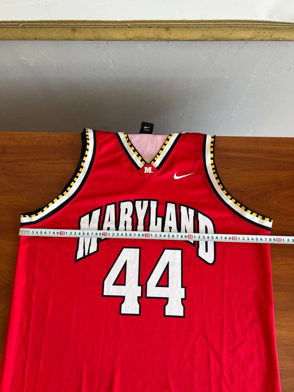NBA 2001 MARYLAND TERRAPINS #44 RARE BASKETBALL NIKE JERSEY MENS Size US L / EU 52-54 / 3 - 14 Thumbnail