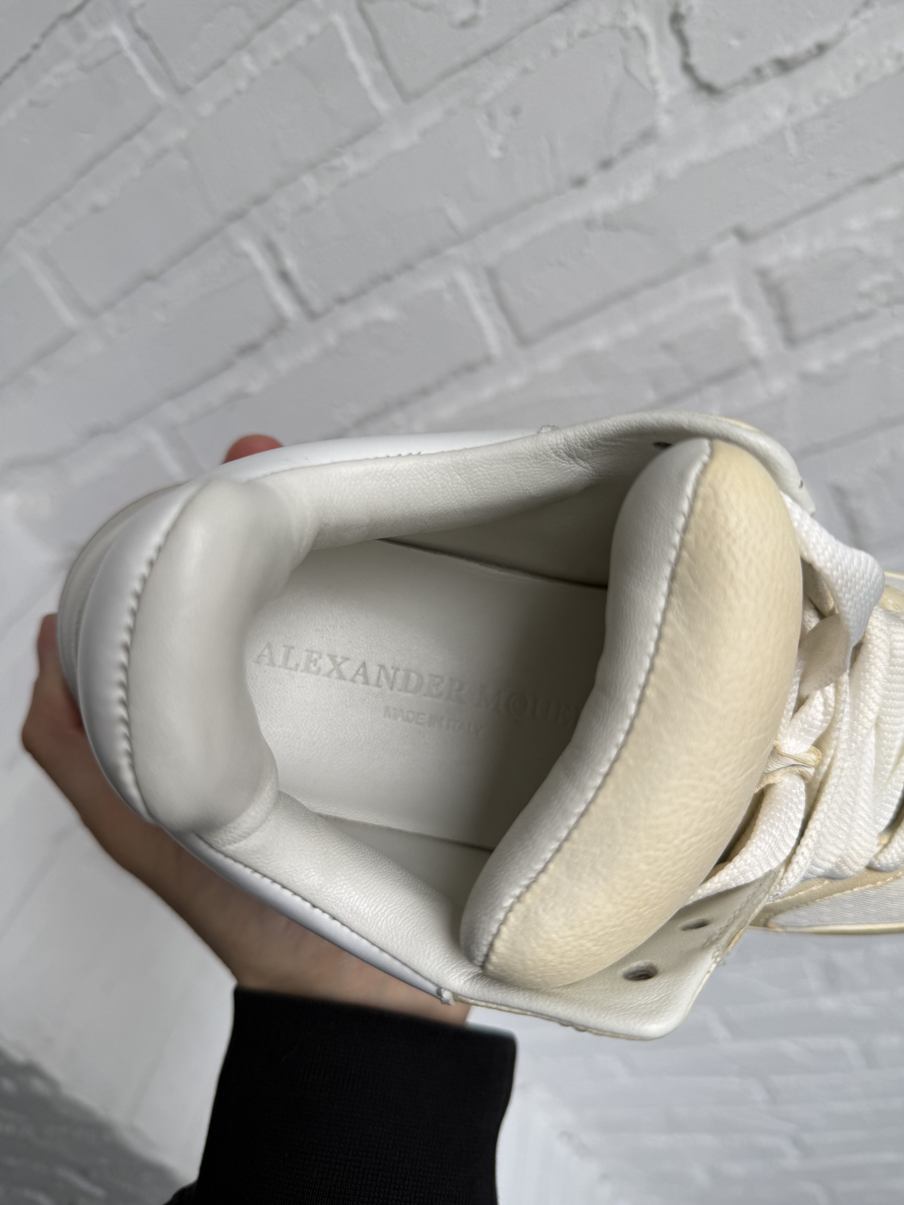 Alexander McQueen Alexander McQueen Joey cream white sneakers Size US 8 / IT 38 - 5 Thumbnail