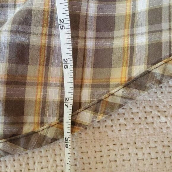 Calvin Klein Calvin Klein Jeans Plaid Casual Button Down Pocket Short Sle Size US M / EU 48-50 / 2 - 8 Thumbnail
