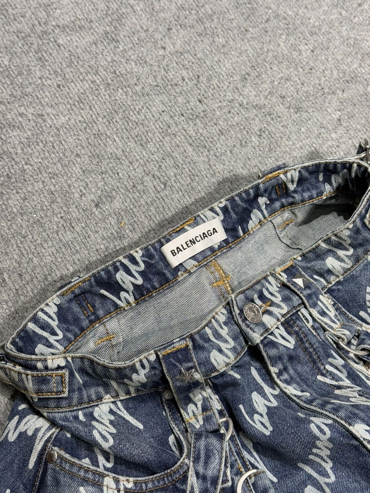 Balenciaga Balenciaga Resort 2022 - Raver all over print - Maxi Skirt Size 32" / US 10 / IT 46 - 10 Thumbnail