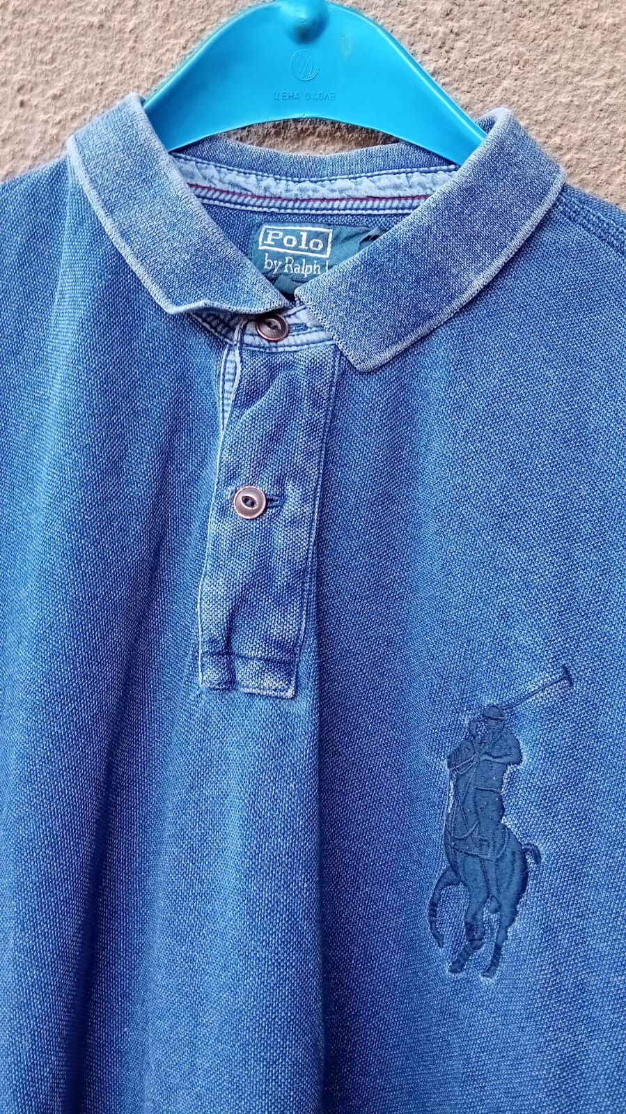 Polo Ralph Lauren Polo Ralph Lauren Big Chest Pony Stone Washed Polo t-shirt Size US XXL / EU 58 / 5 - 3 Thumbnail