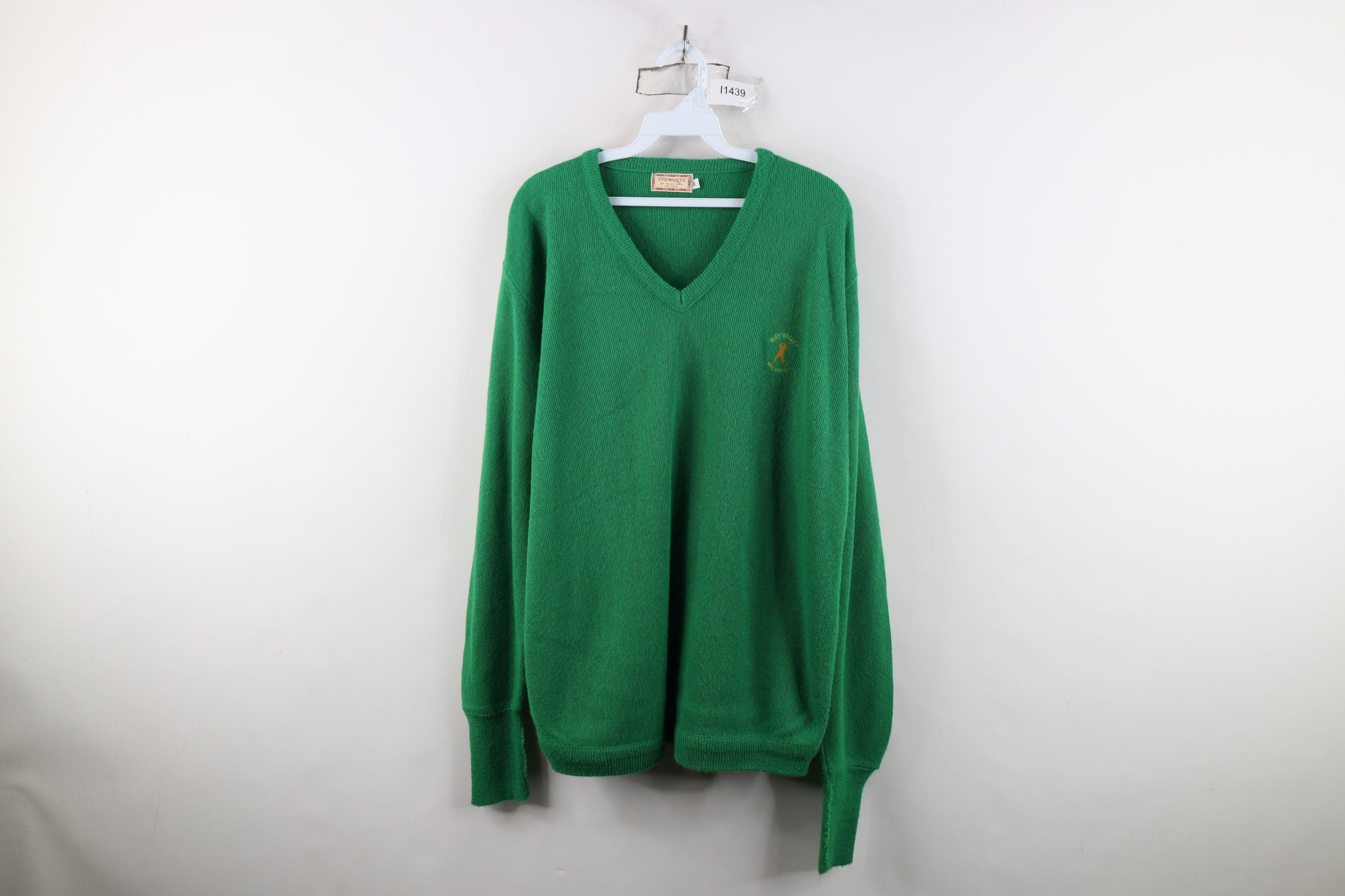 Vintage Vintage 70s Streetwear Michigan Ribbed Knit Golf Sweater USA Size US M / EU 48-50 / 2 - 1 Thumbnail