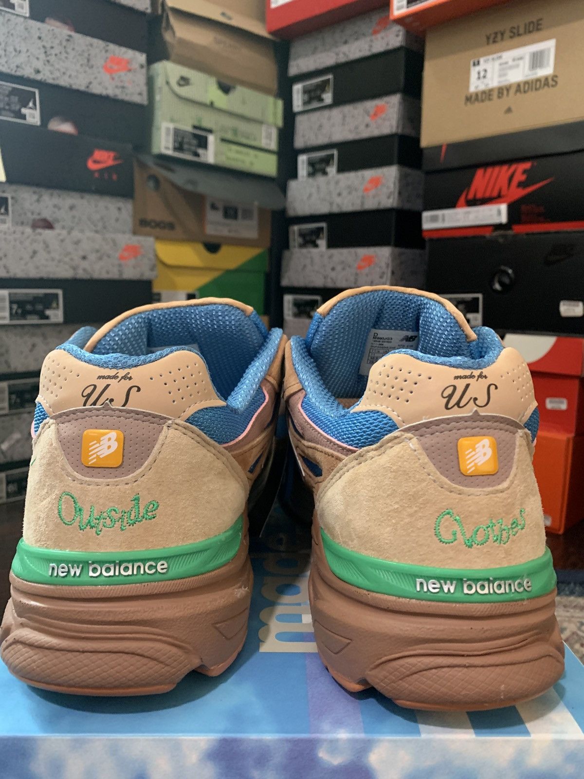 Joe Freshgoods × New Balance 2021 New Balance 990V3 JoeFreshGoods Outside Clothes Size US 11.5 / EU 44-45 - 9 Thumbnail