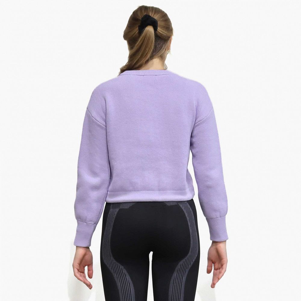 AUTRY o1y0725 Crewneck Sweater in Lilac Size S / US 4 / IT 40 - 3 Thumbnail