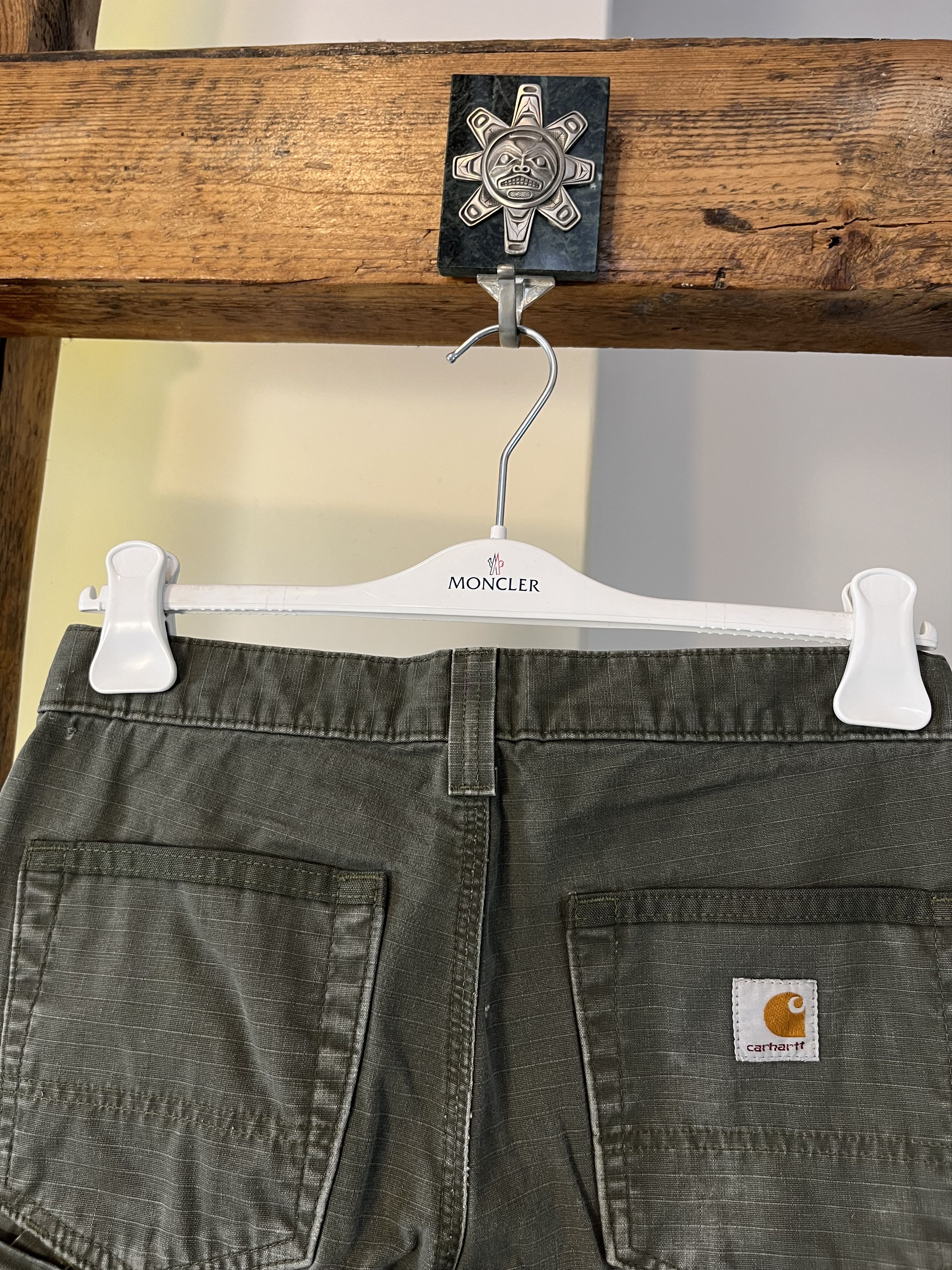 Carhartt Vintage Y2K Carhartt Relaxed Fit Ripstop Pants Military Size US 30 / EU 46 - 6 Thumbnail