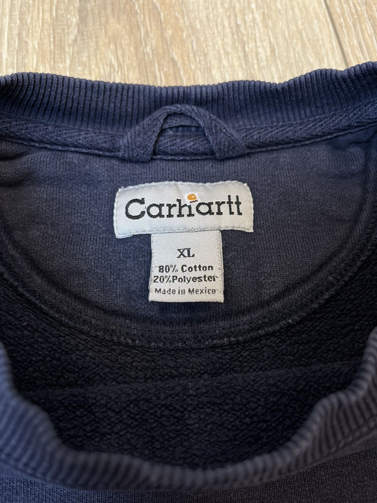 Carhartt 🌊CARHARTT VINTAGE BOXY FIT FADED DISTRESSED SWEATSHIRT Size US XL / EU 56 / 4 - 6 Thumbnail