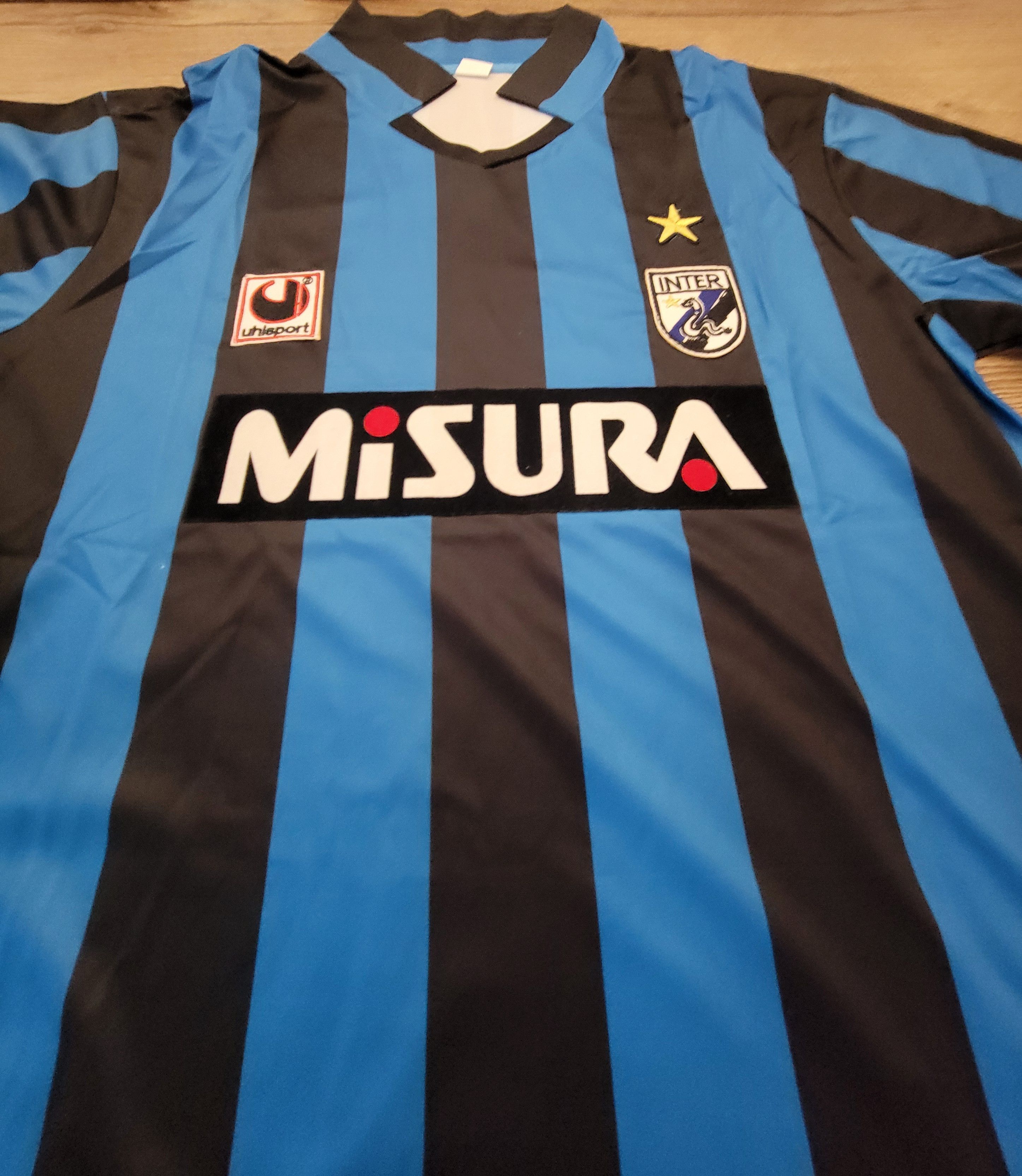 Other inter milan 1988-1990 soccer Jersey vintage football shirt Size US L / EU 52-54 / 3 - 2 Thumbnail