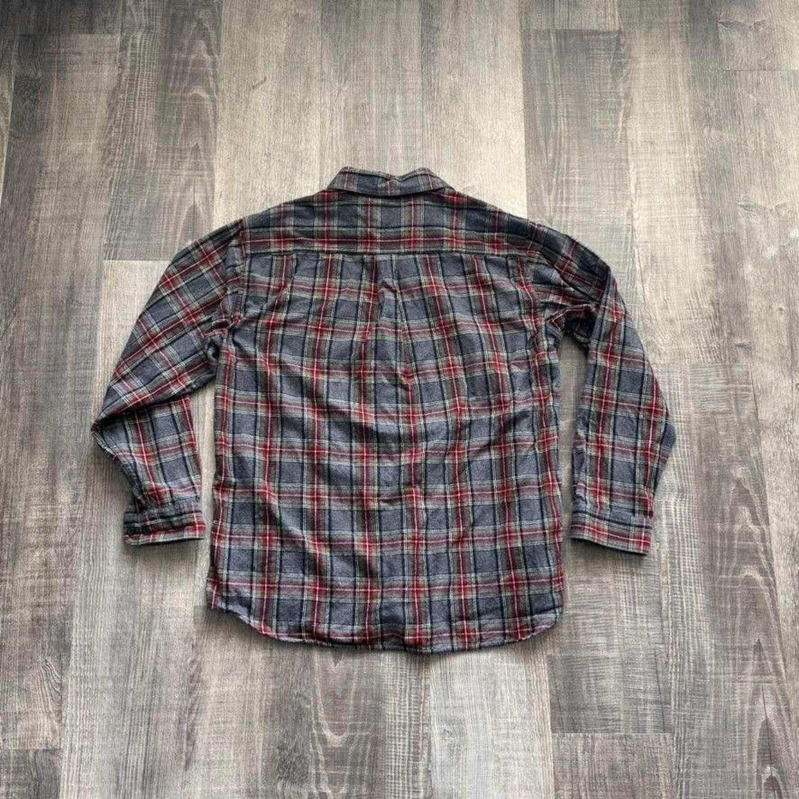 L.L. Bean L.L. BEAN • Vintage Plaid Flannel (L) Size US L / EU 52-54 / 3 - 3 Thumbnail