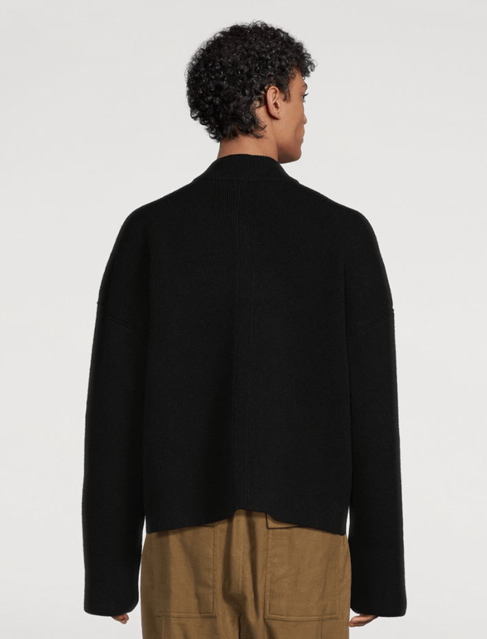 Rick Owens BNWT AW24 RICK OWENS "PORTERVILLE" JUMBO CREWNECK SWEATER M Size US M / EU 48-50 / 2 - 14 Thumbnail