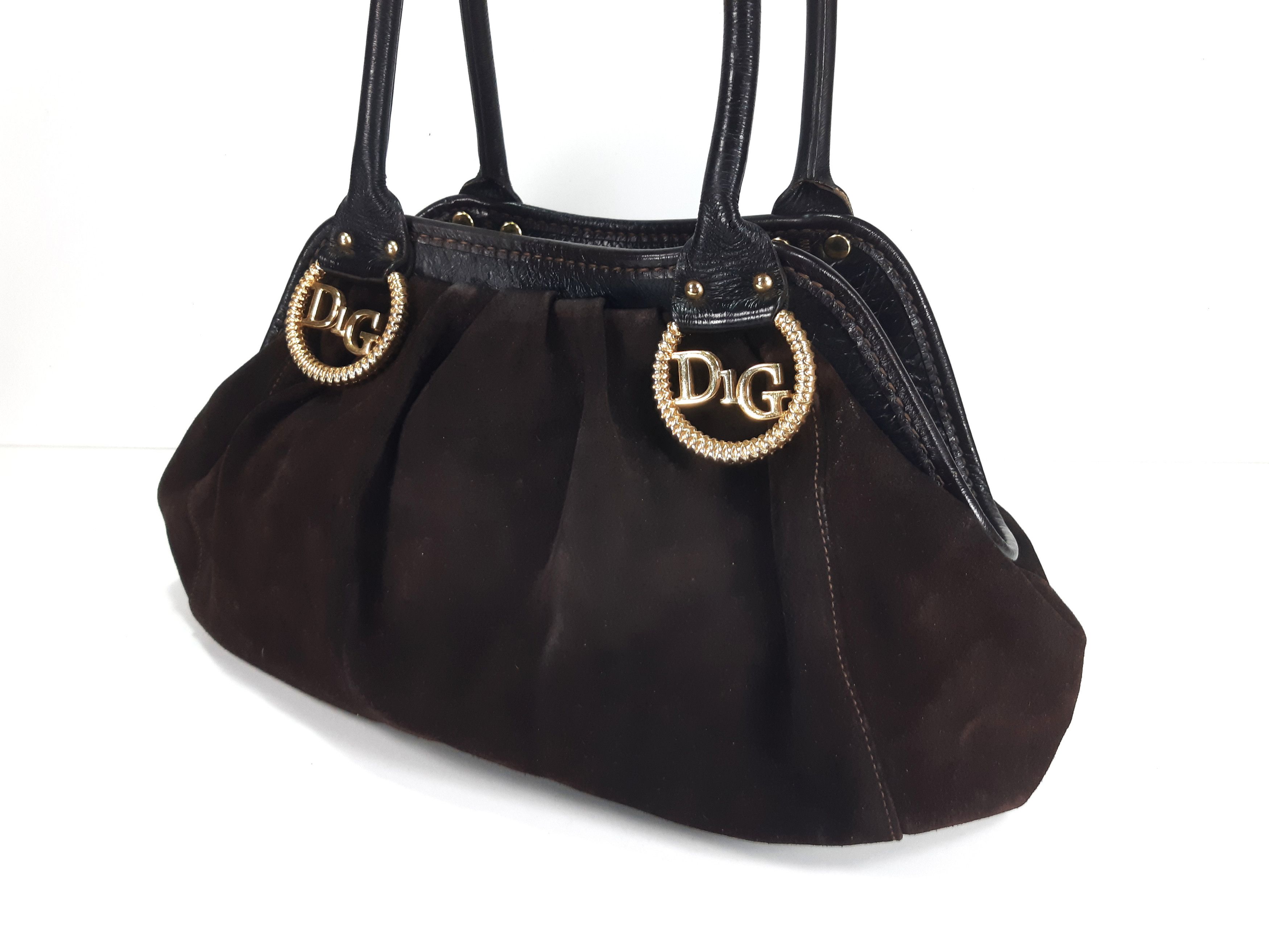 Other Vintage DI GREGORIO Italy Leather Bag Size ONE SIZE - 3 Thumbnail