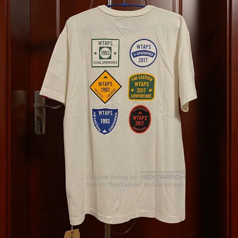 Wtaps Wtaps Bordure pattern short-sleeve T-shirt Size US M / EU 48-50 / 2 - 2 Thumbnail