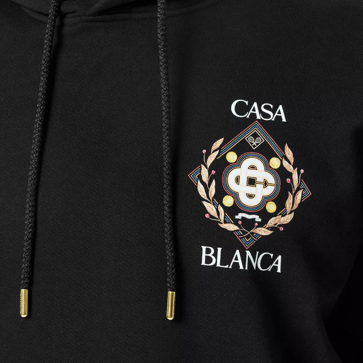 Casablanca o1g2r1mq0426 Graphic Hoodie in Black Size US S / EU 44-46 / 1 - 5 Thumbnail