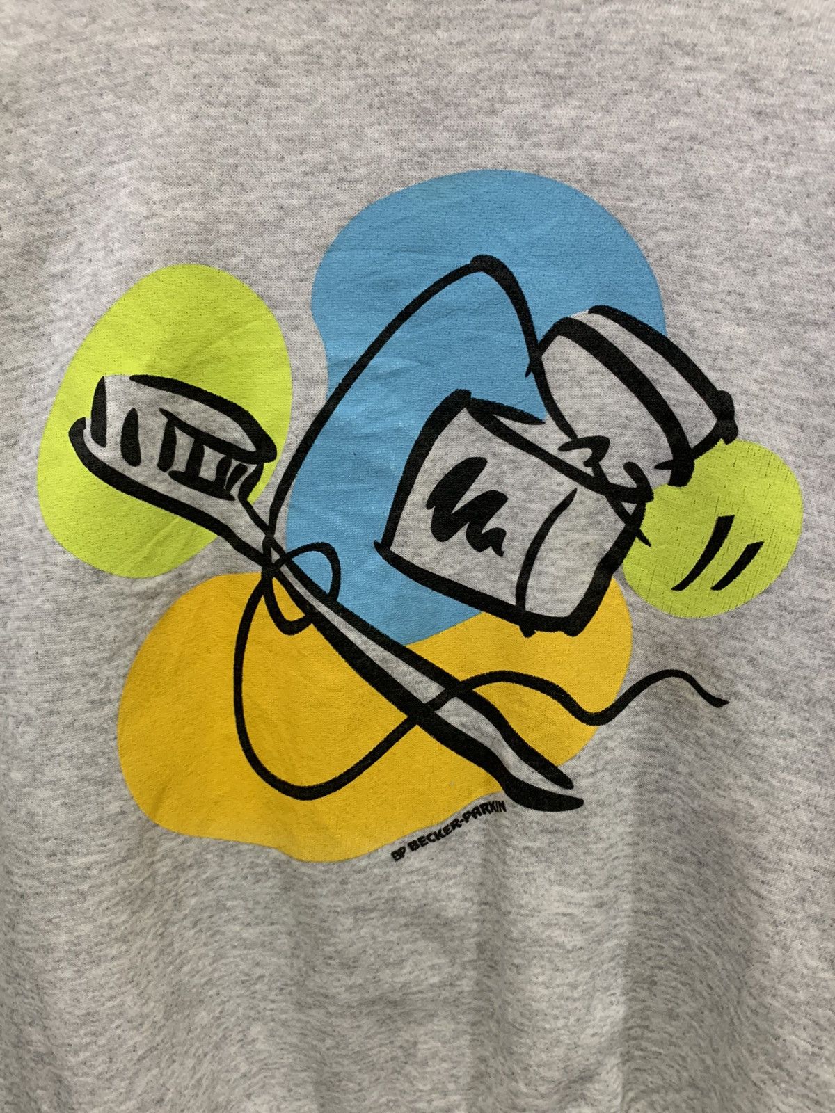 Tultex Vintage Becker Parkin Art Crewneck Size US L / EU 52-54 / 3 - 5 Thumbnail
