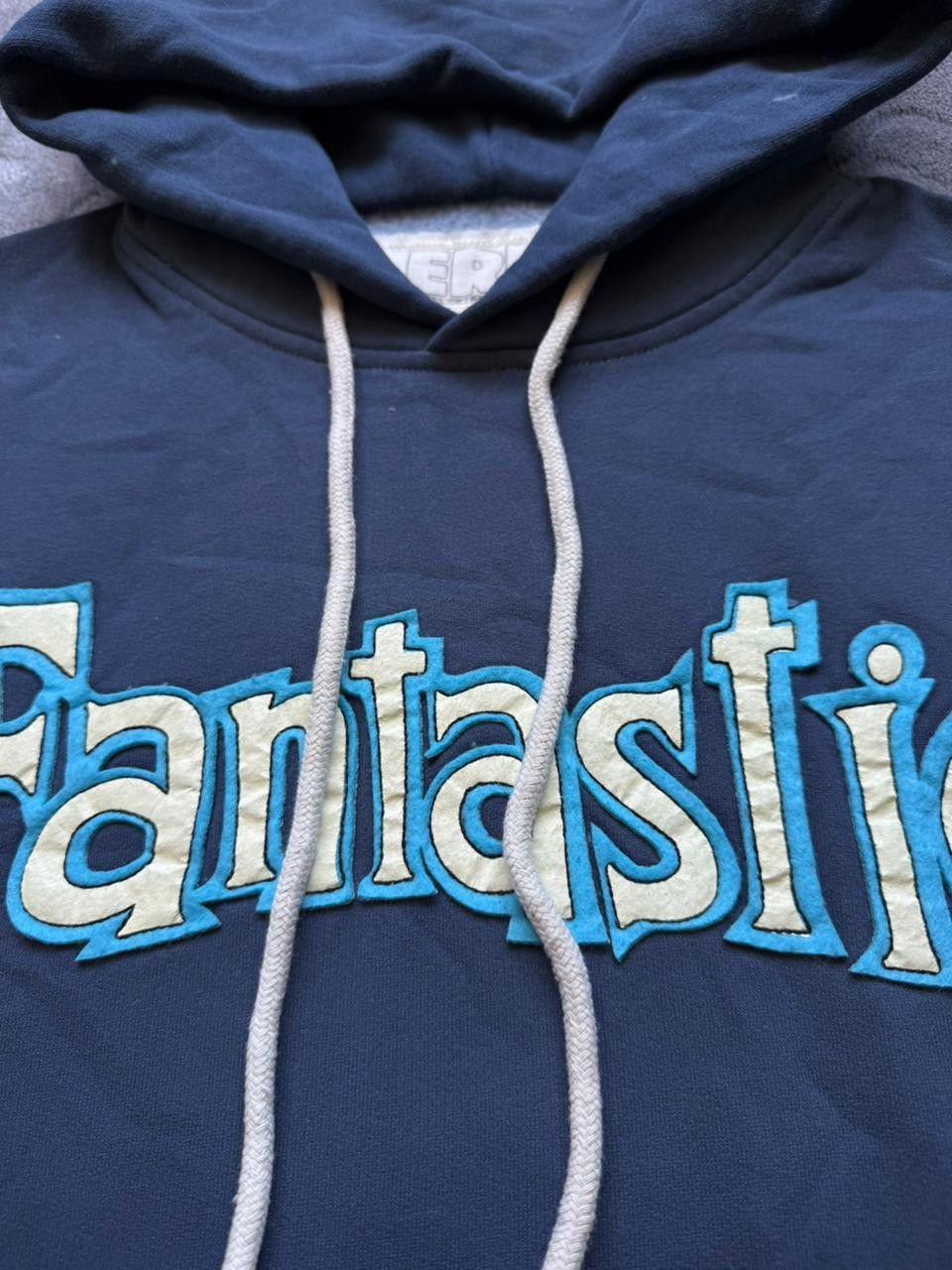ERL CC28 Fantastic Hoodie in Blue Size US XS / EU 42 / 0 - 2 Thumbnail
