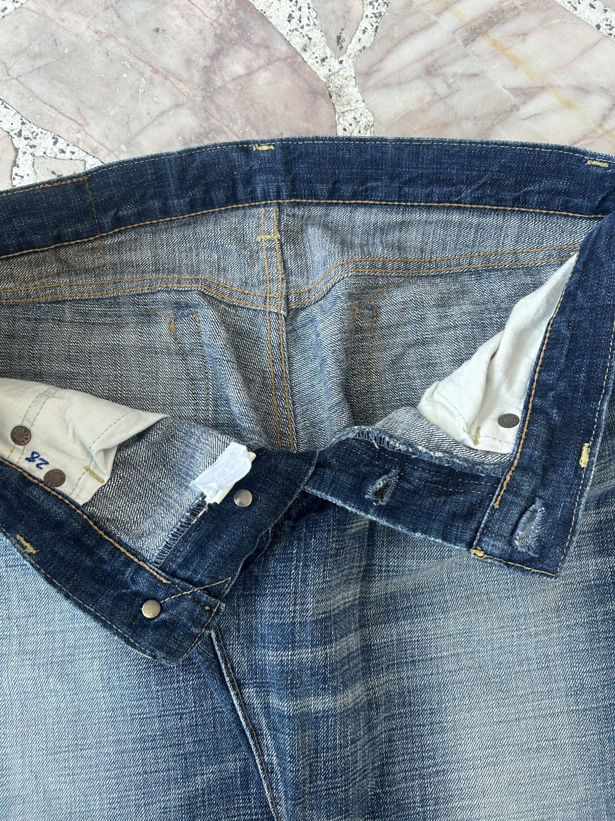Eternal Eternal Japan Vintage Denim Distress Size US 33 - 15 Thumbnail