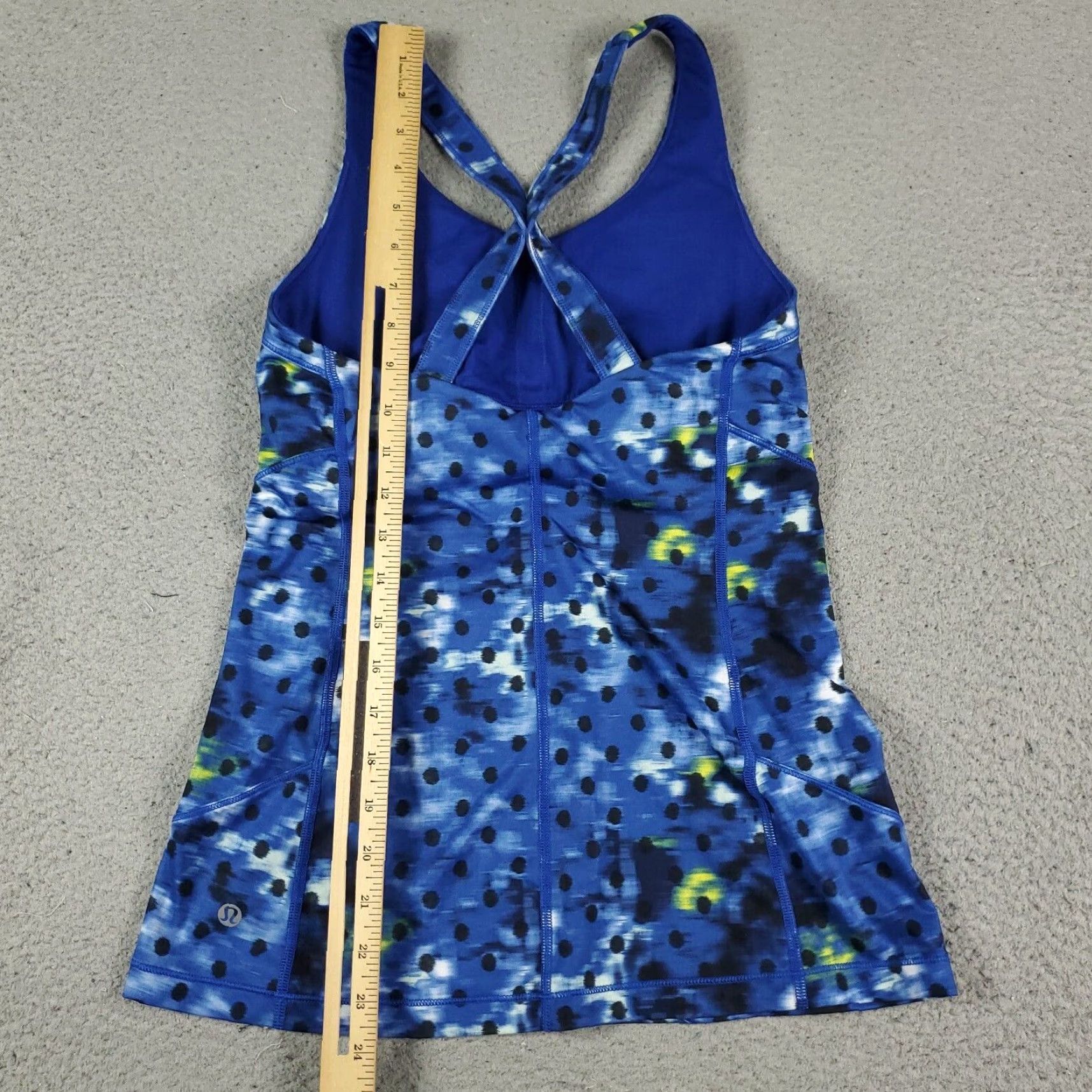 Lululemon Lululemon Tank Top Womens Size 6 Blue Kanto Catch Me Stretch Active Ladies Shirt Women XS-XL Size M / US 6-8 / IT 42-44 - 3 Thumbnail