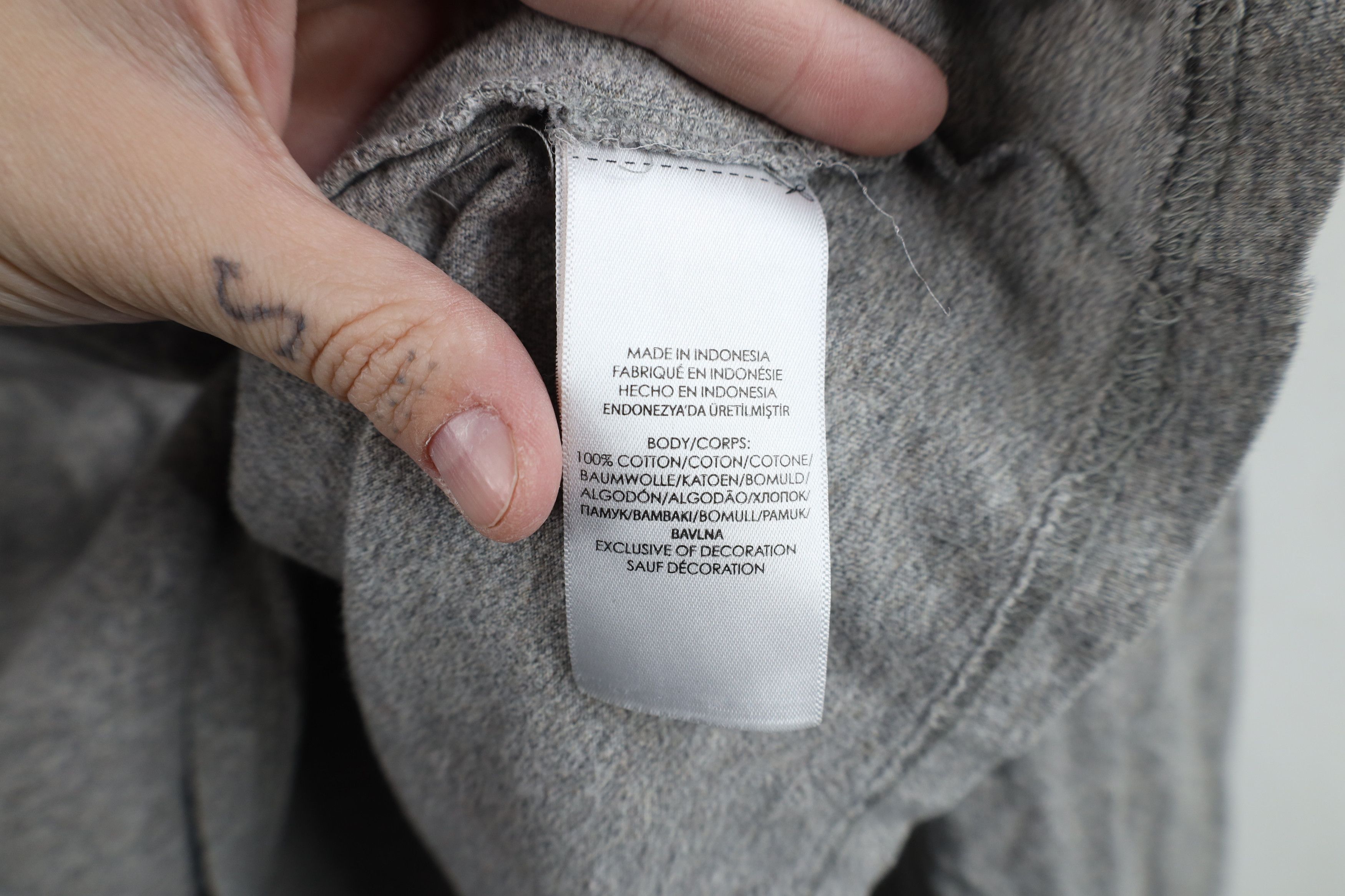Ralph Lauren Vintage Ralph Lauren Lightweight Hoodie T-Shirt Gray Size US S / EU 44-46 / 1 - 11 Thumbnail