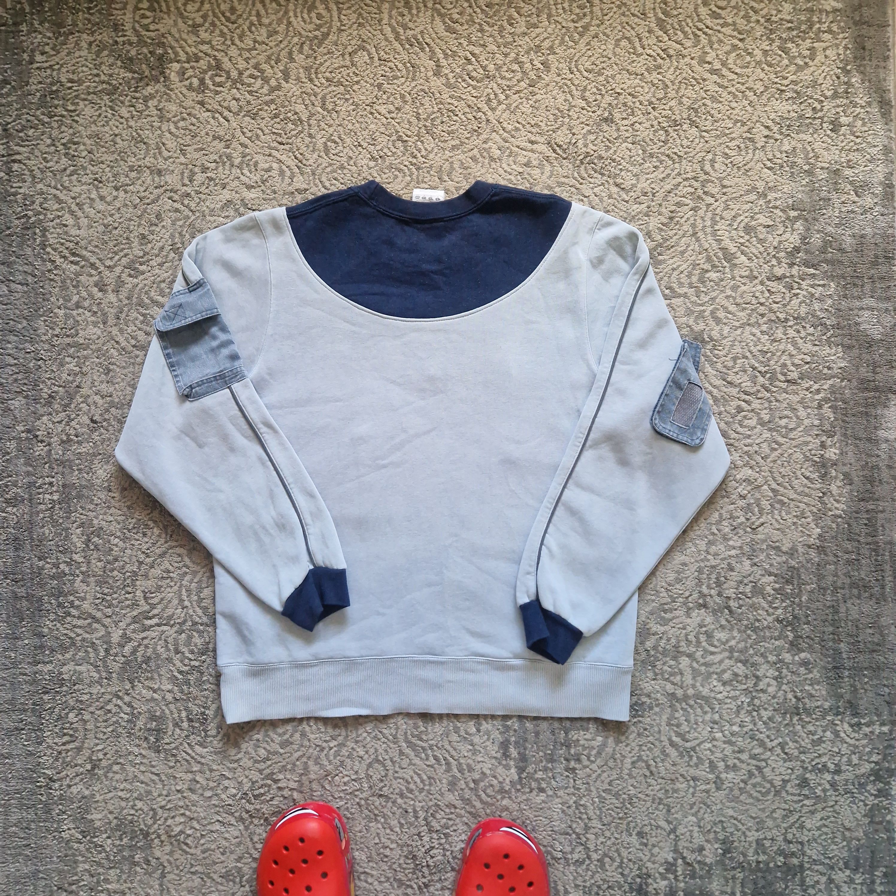 Adidas Adidas Vintage Utility Pocket Sweatshirt Custom Piece Size M Size US M / EU 48-50 / 2 - 3 Thumbnail