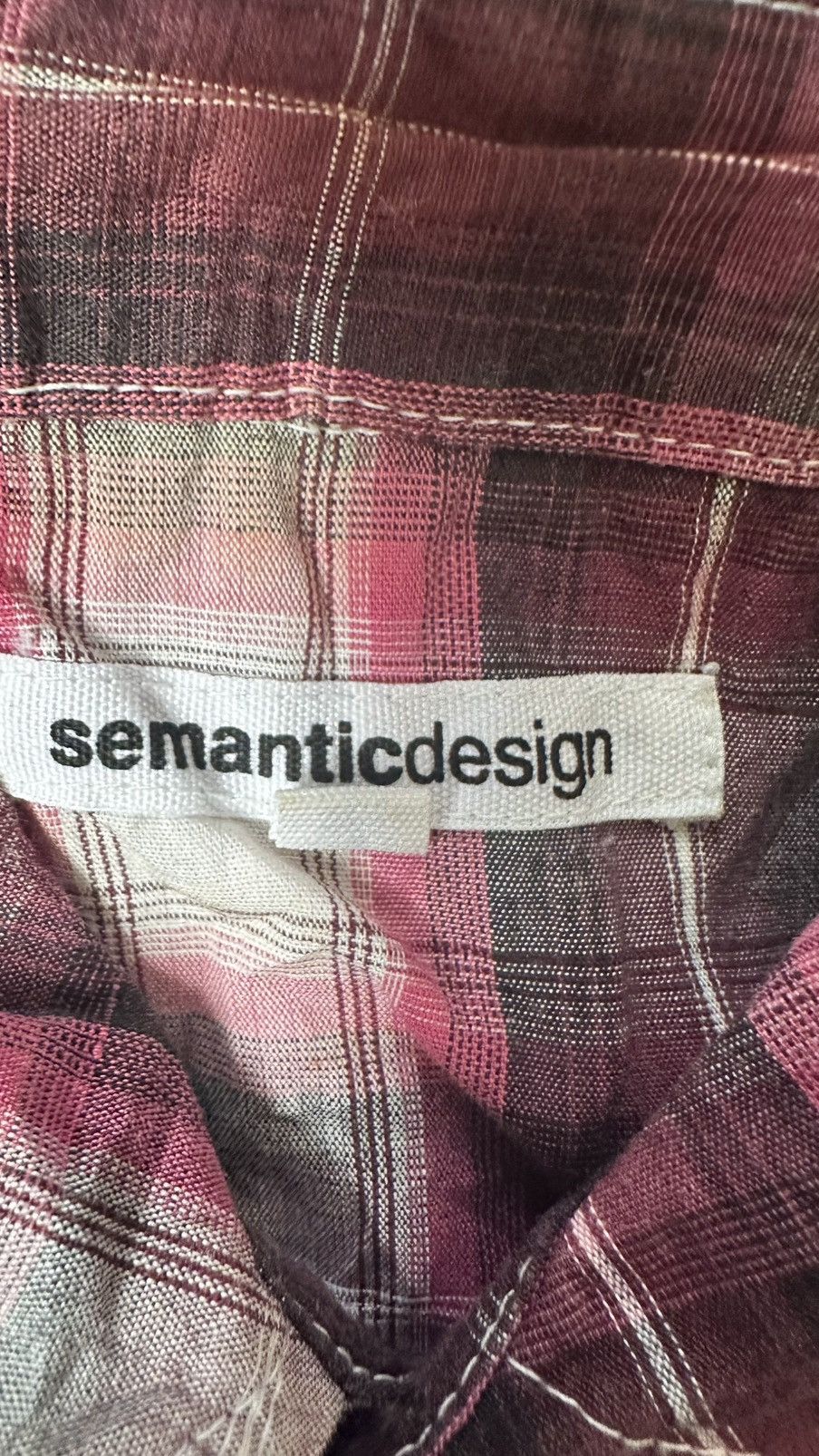 semanticdesign VINTAGE JAPAN SEMANTIC DESIGN SHIRT Size US M / EU 48-50 / 2 - 7 Thumbnail