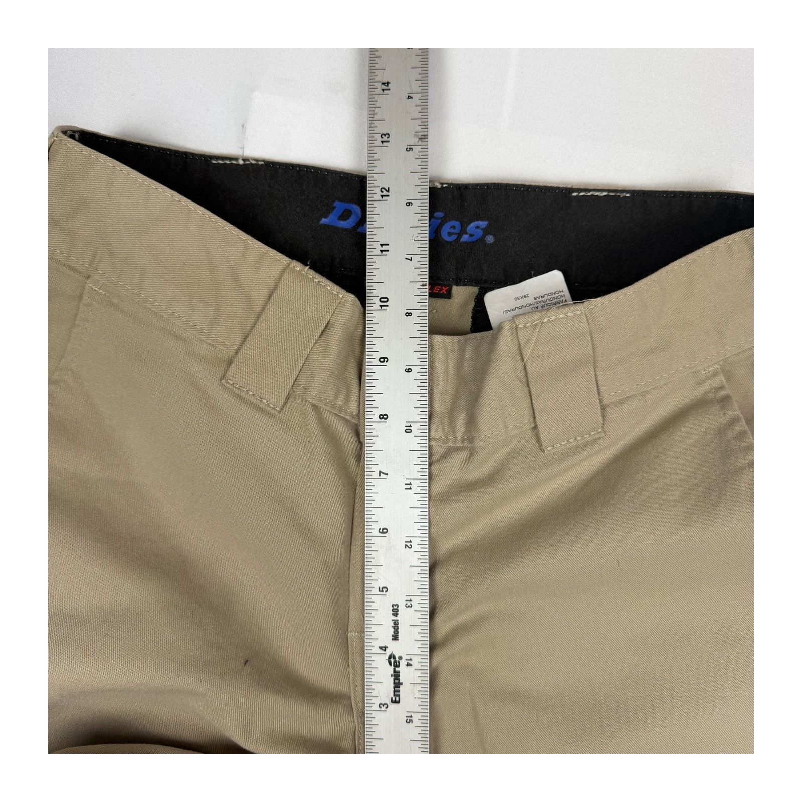 Dickies Dickies Flex Khaki Work Pants Straight Leg Utility Casual Me Size US 29 - 2 Thumbnail