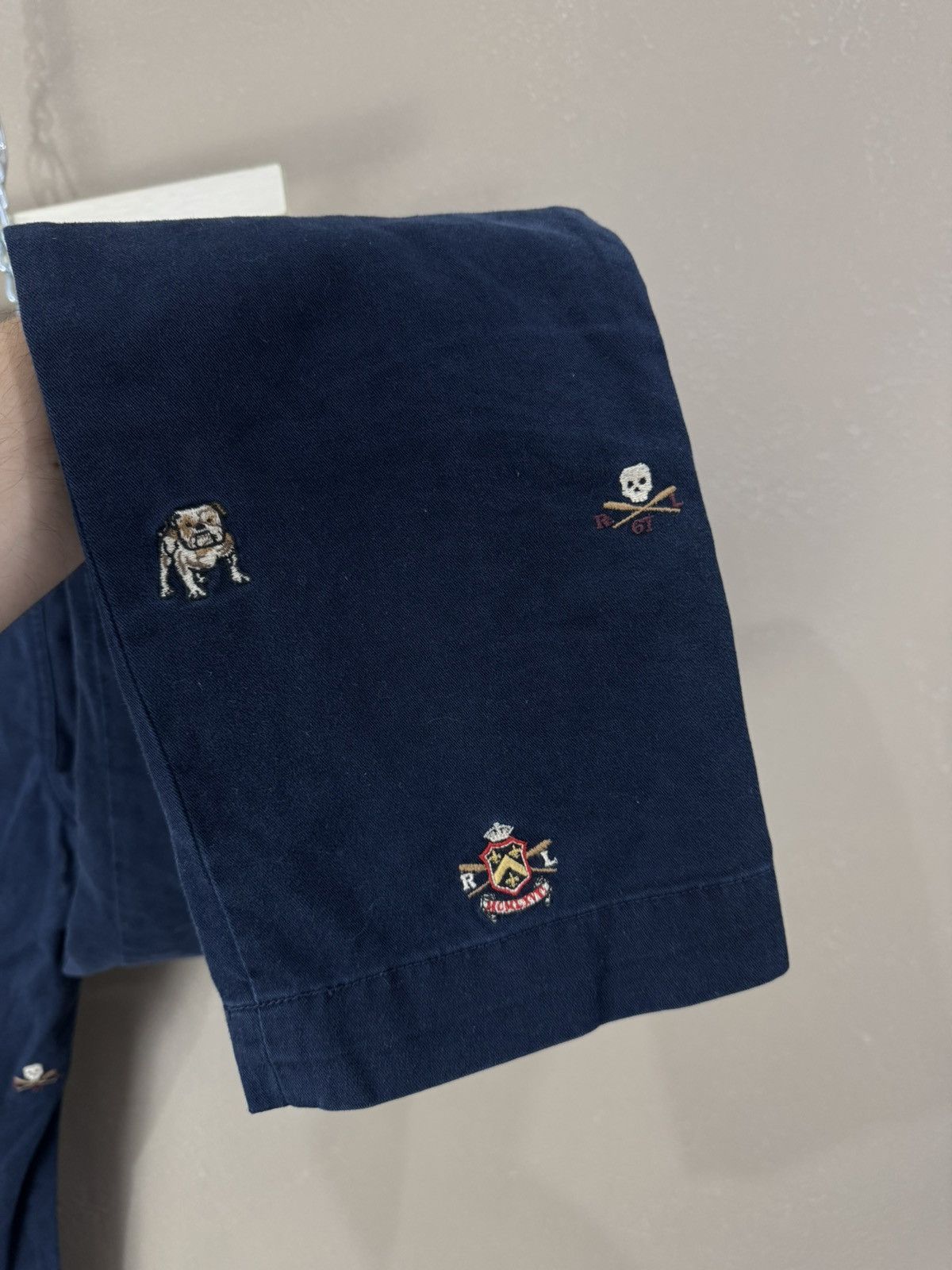 Polo Ralph Lauren Polo Ralph Lauren Embroidered Dog Pants Chinos Rare Size US 34 / EU 50 - 3 Thumbnail