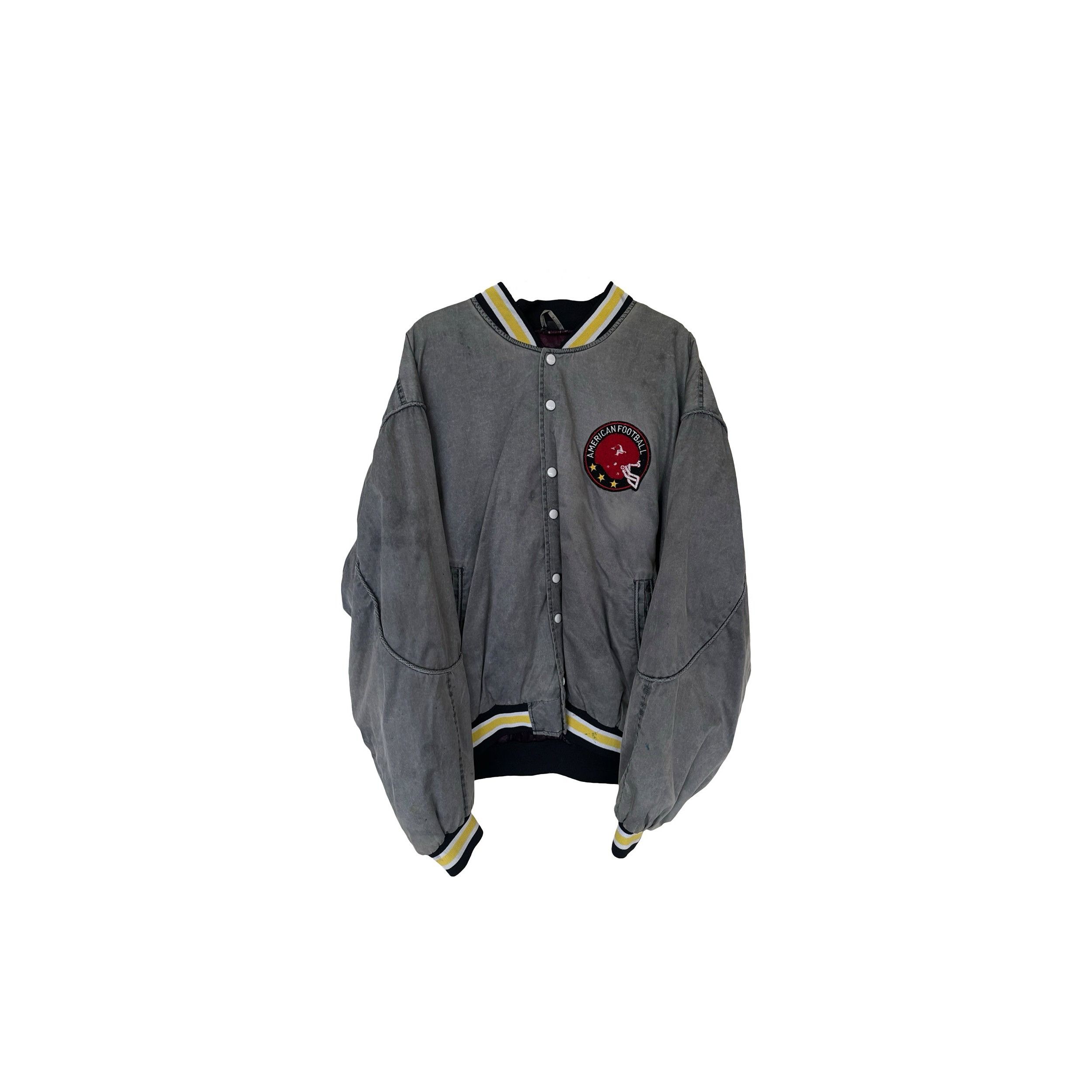 Vintage American Football Bomber Jacket Size US XL / EU 56 / 4 - 1 Thumbnail