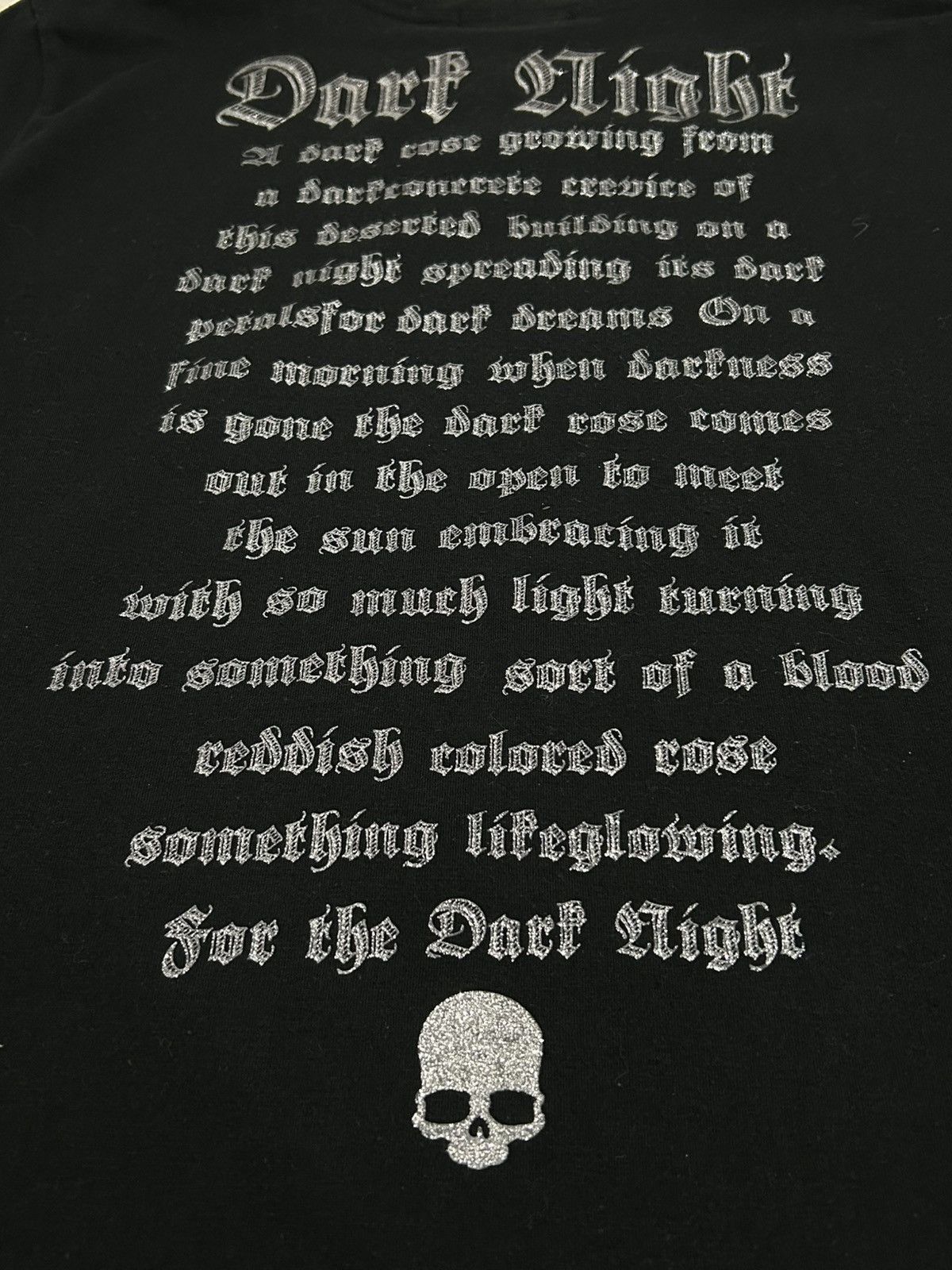 Designer Night Rider Japan Full Skull & Bones Rhinestones W/ Quotes Size US S / EU 44-46 / 1 - 9 Thumbnail